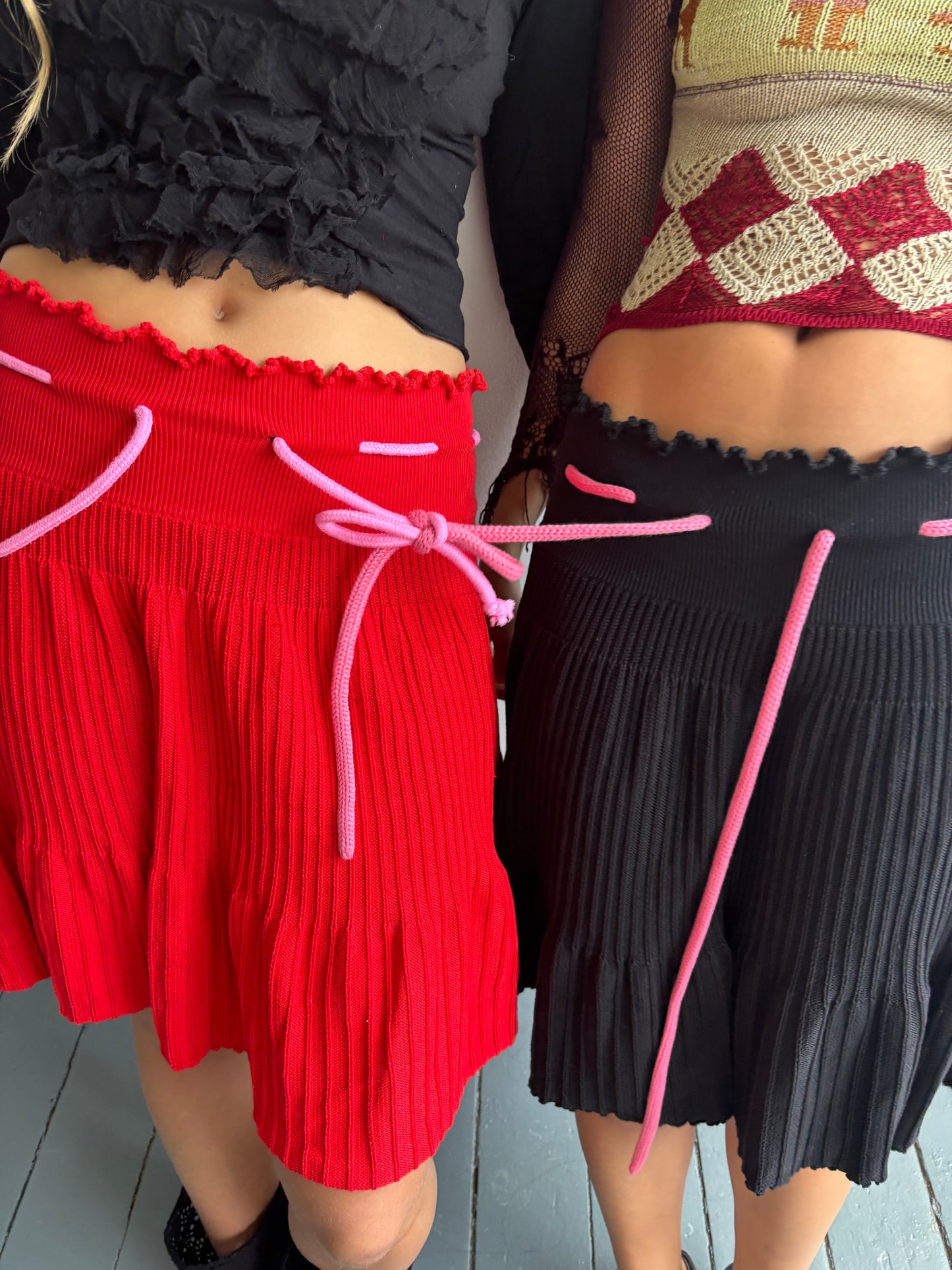 Sonia Rykiel Black Knit Skirt