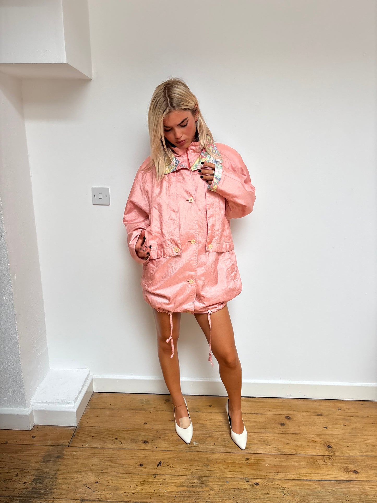 Savannah 80s Peach Jacket
