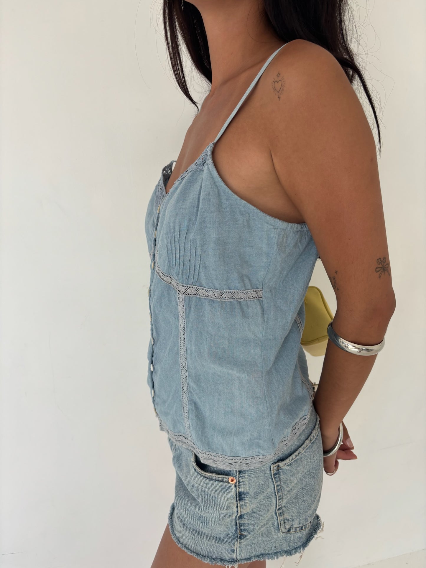 Tara Jarmon Blue Cami Top