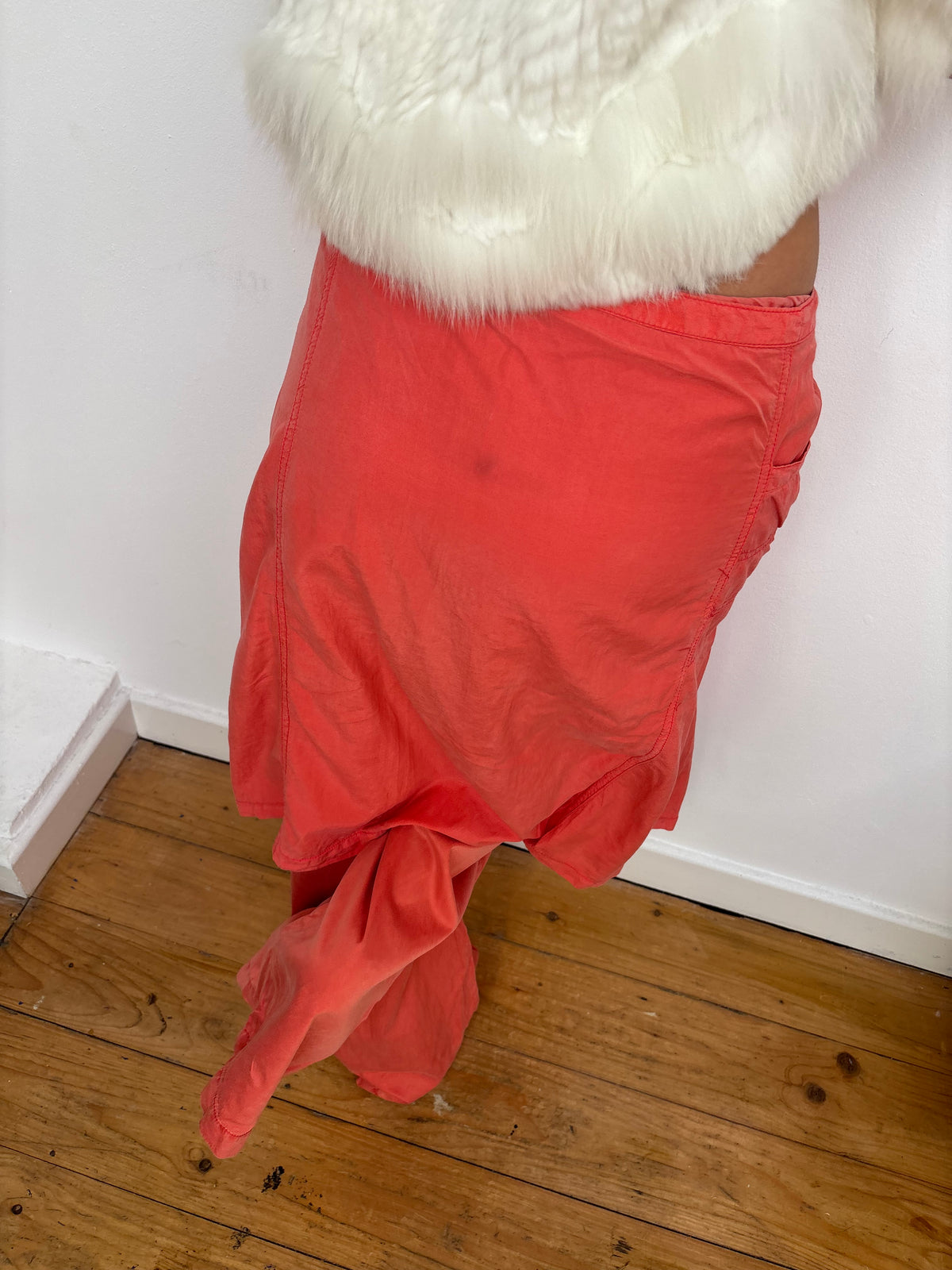Mason's Orange Skirt Trouser Set