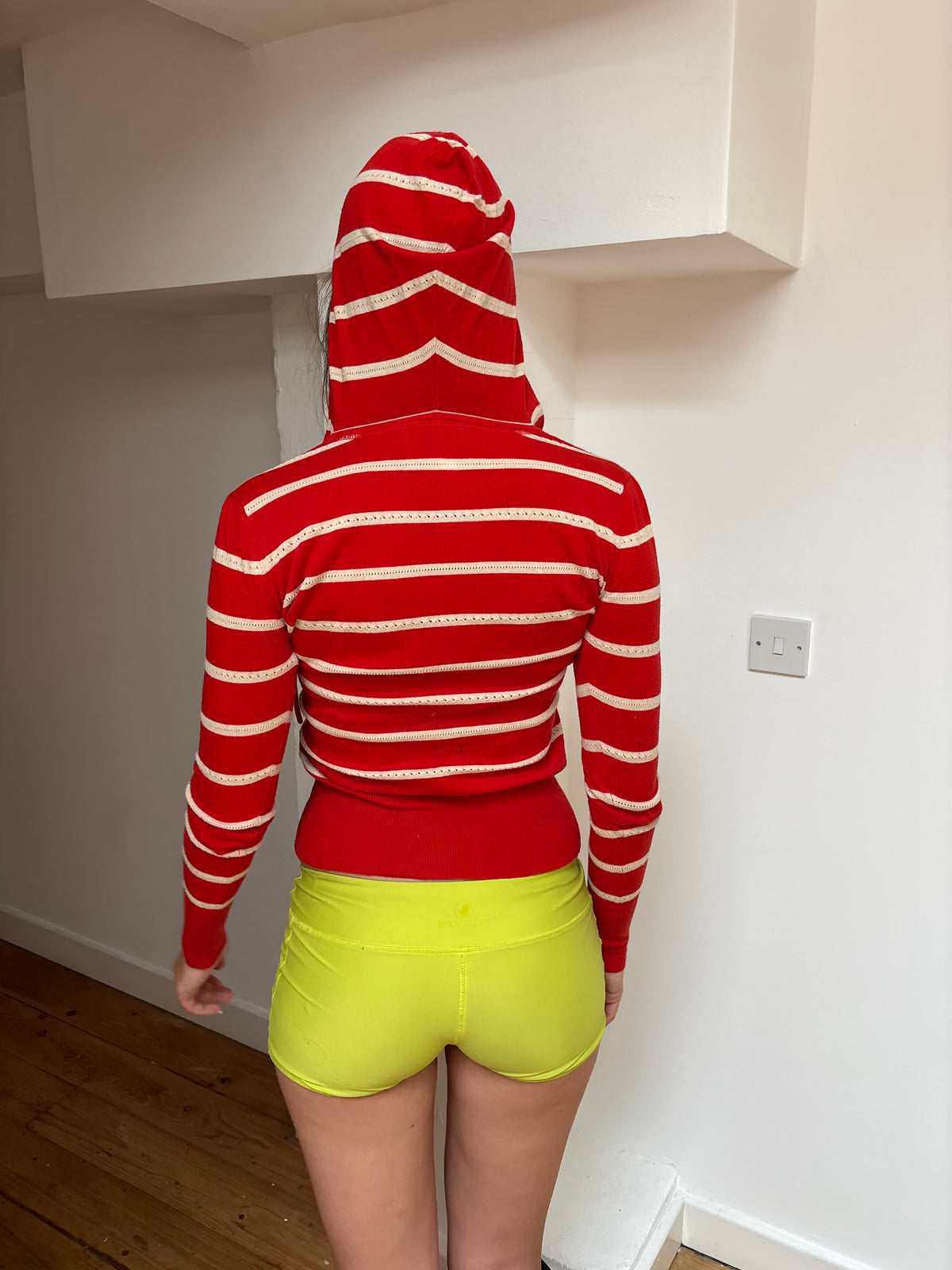 Ted Baker Red Stripe Hoodie