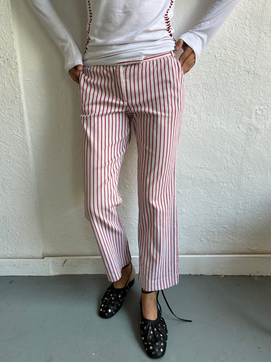 French Connection Striped Capris