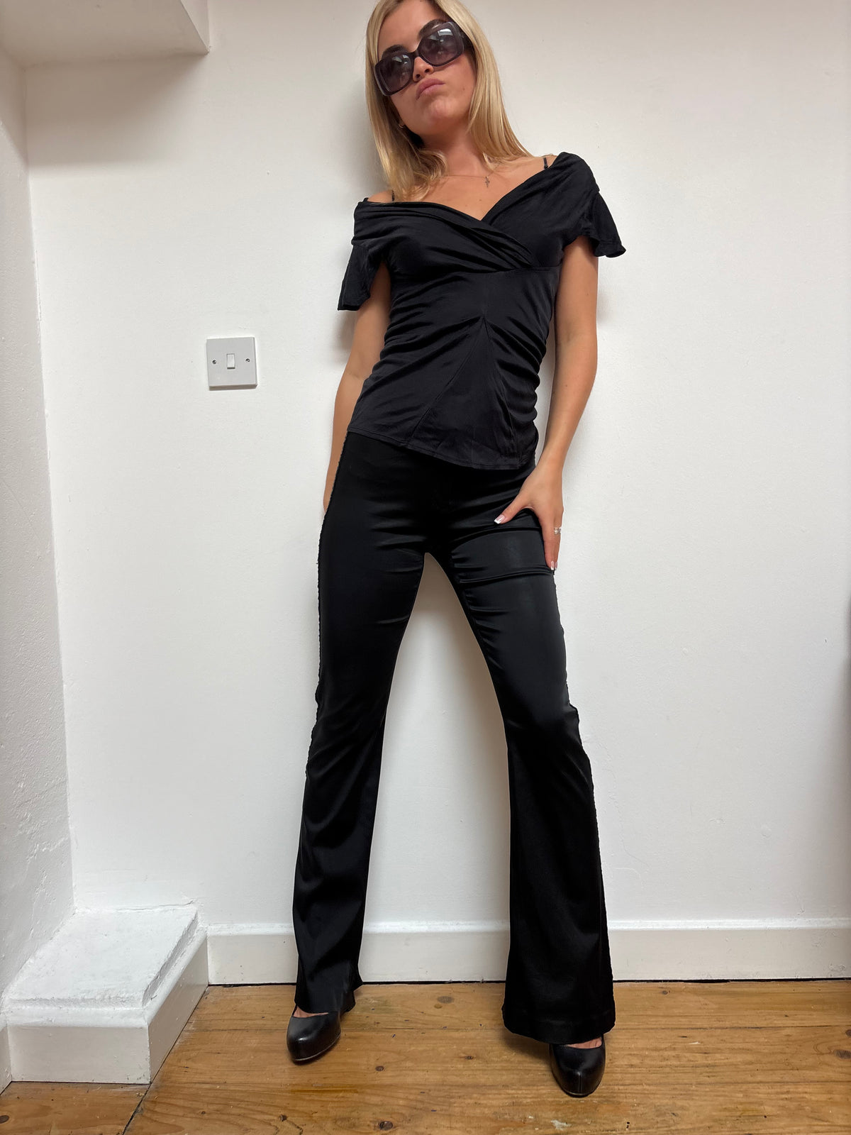 Massimo Rebecchi Black Trousers