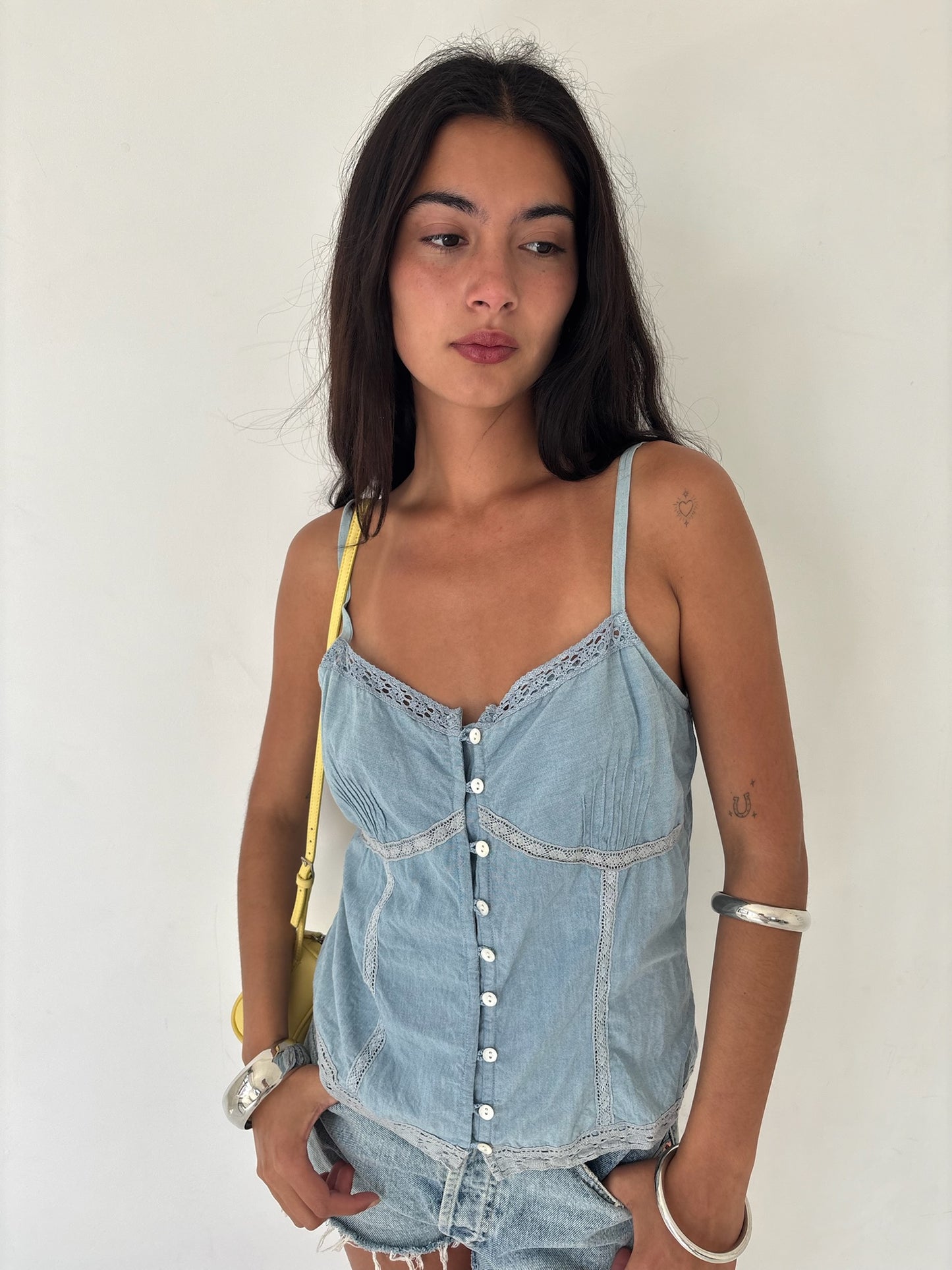 Tara Jarmon Blue Cami Top