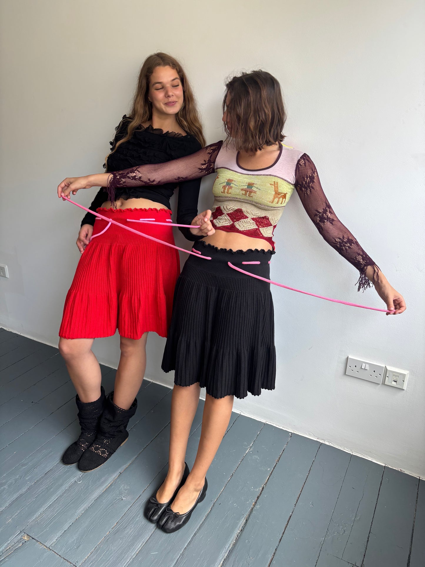 Sonia Rykiel Black Knit Skirt