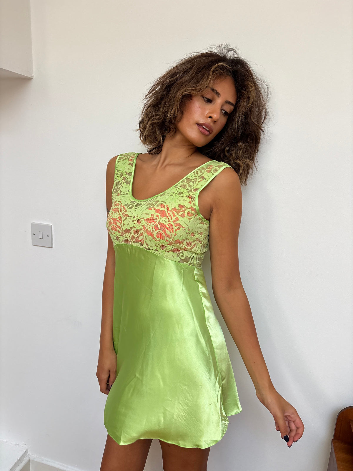 Victoria's Secret Mint Lace Dress