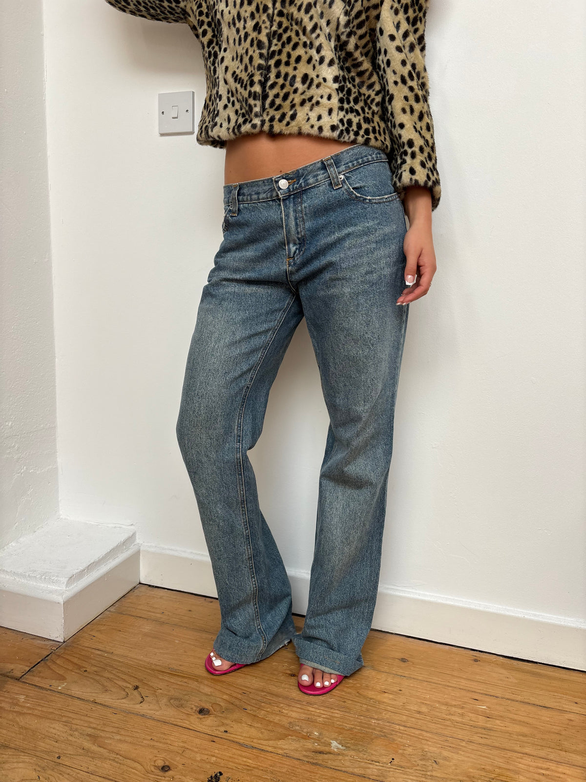 Richmond Embellished Denim Jeans