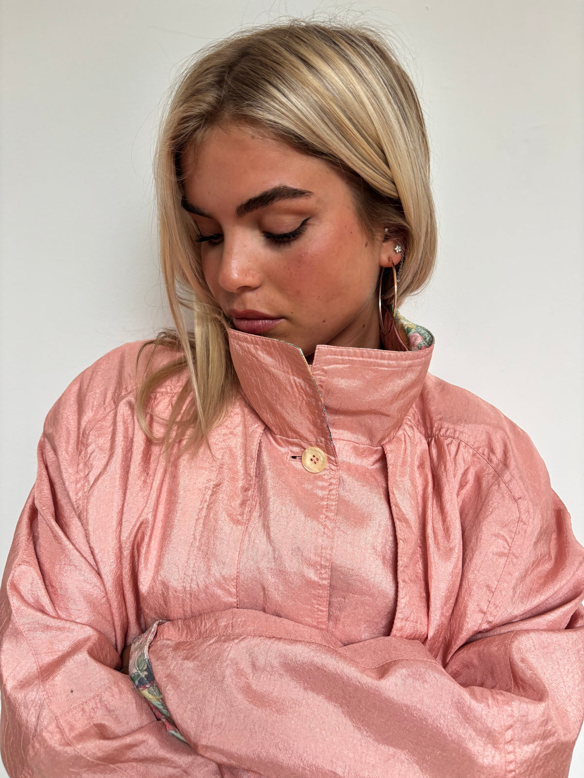 Savannah 80s Peach Jacket