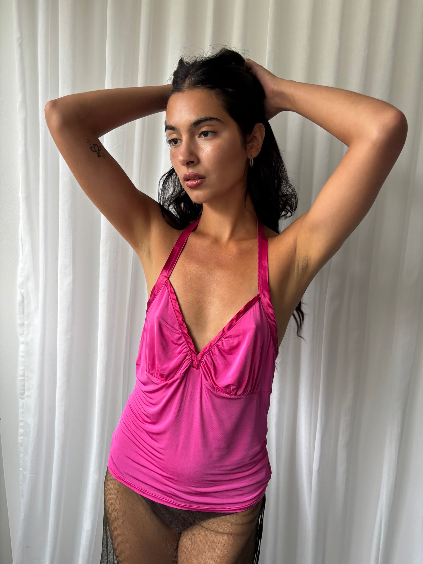 Gas Pink Halter Top