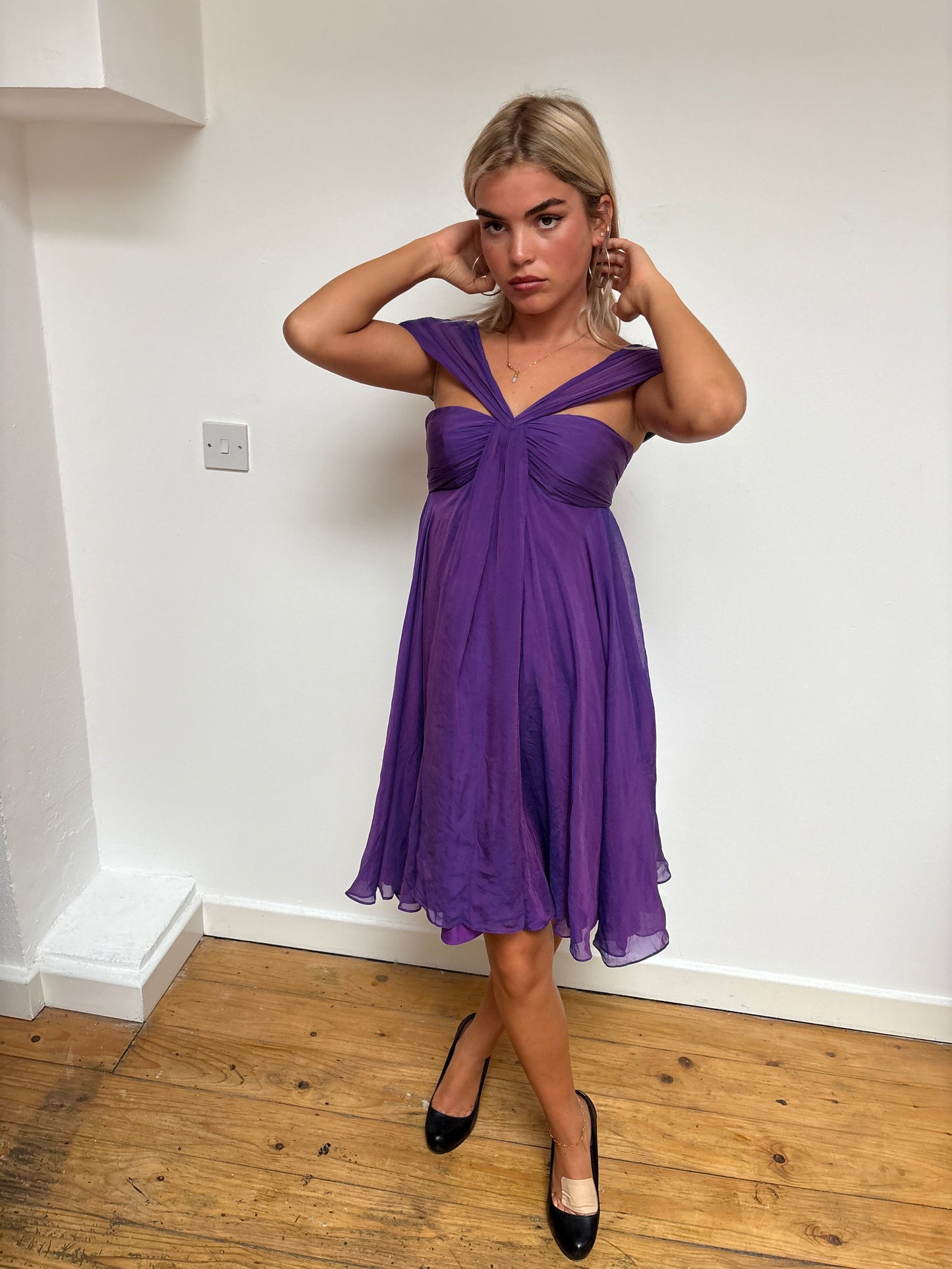 Forever New Purple Dress