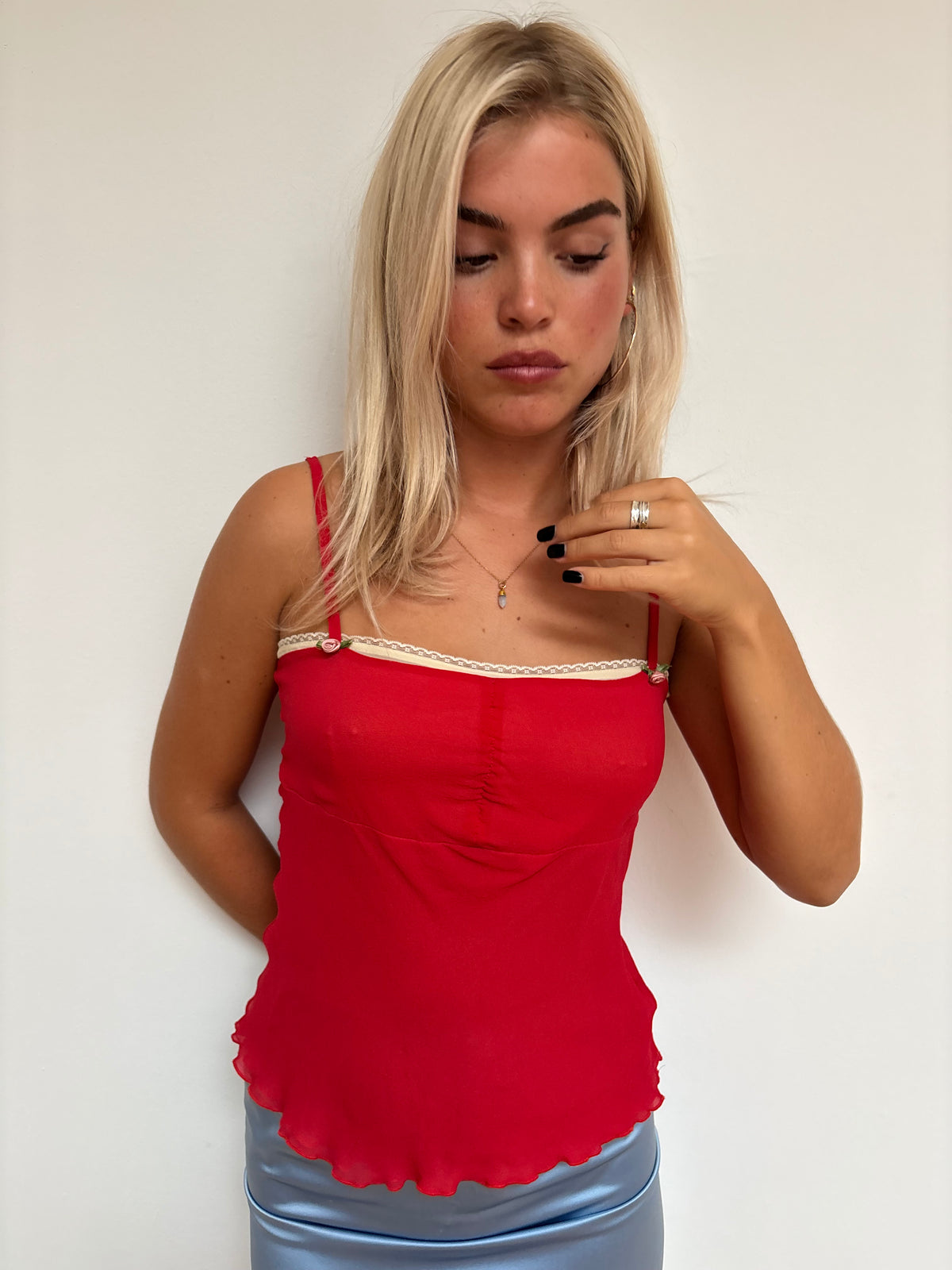 Marc Cain Red Cami