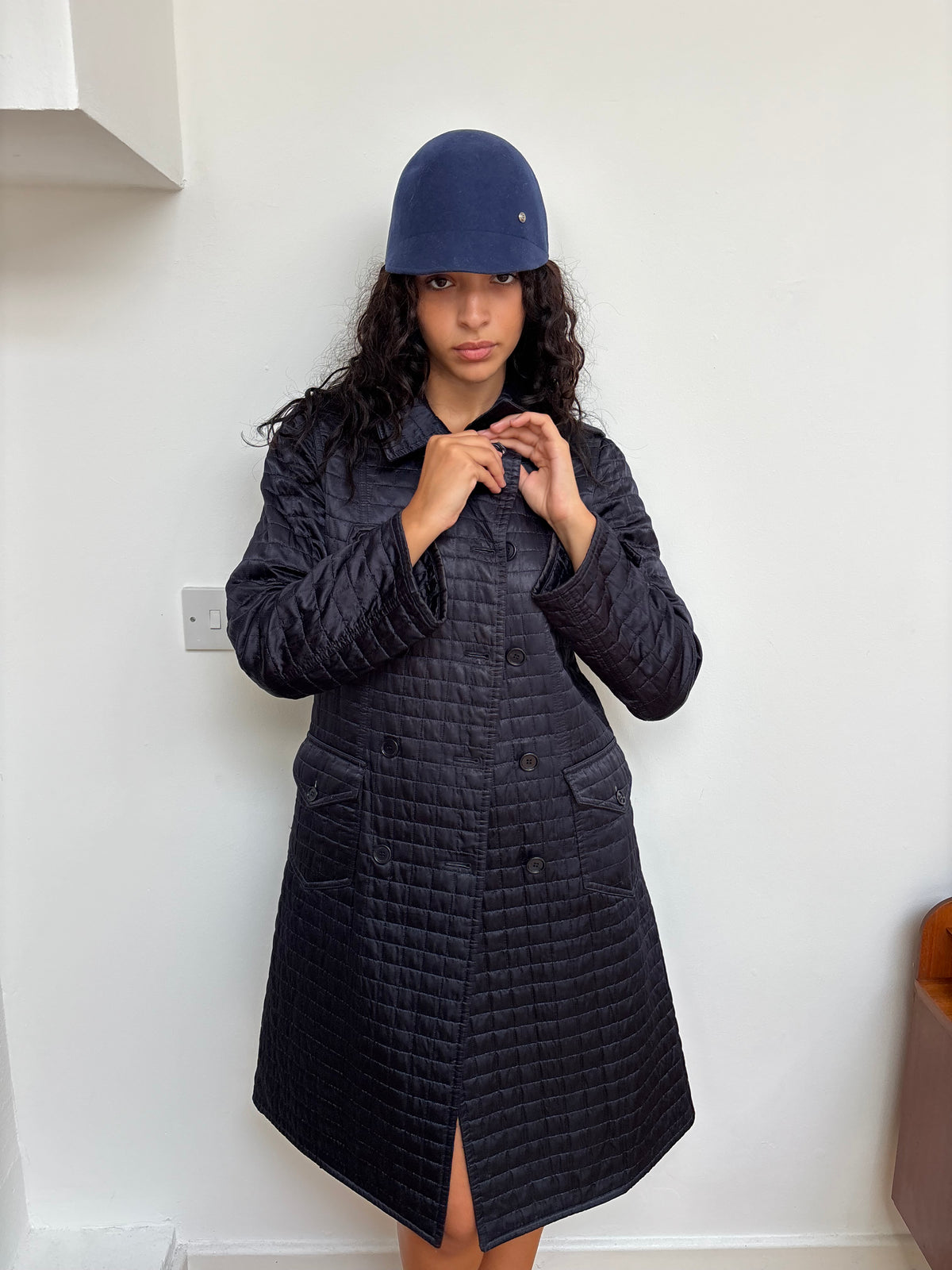 Étre Par Lee Navy Felt Hat