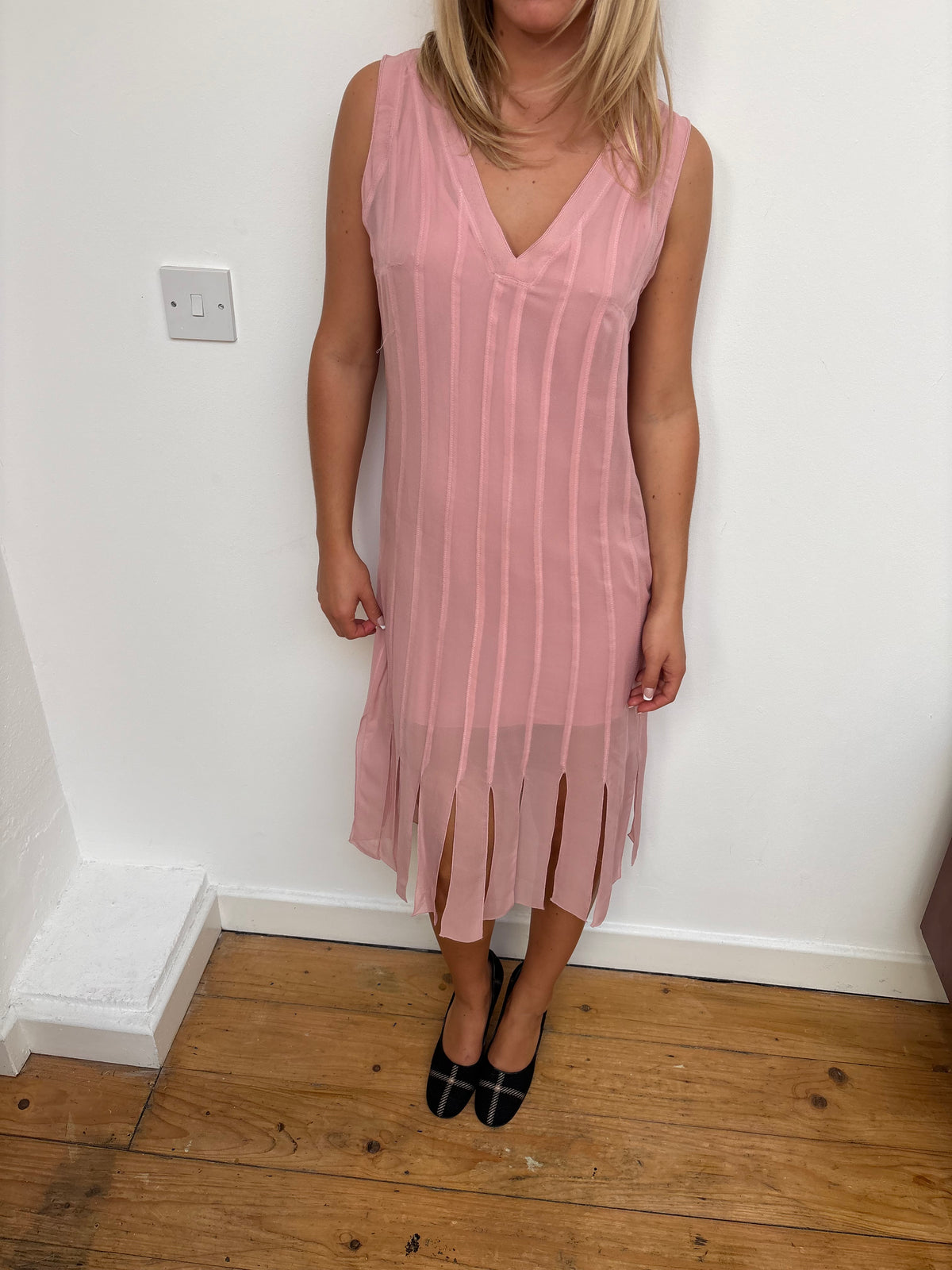 Ted Baker Pink Silk Dress