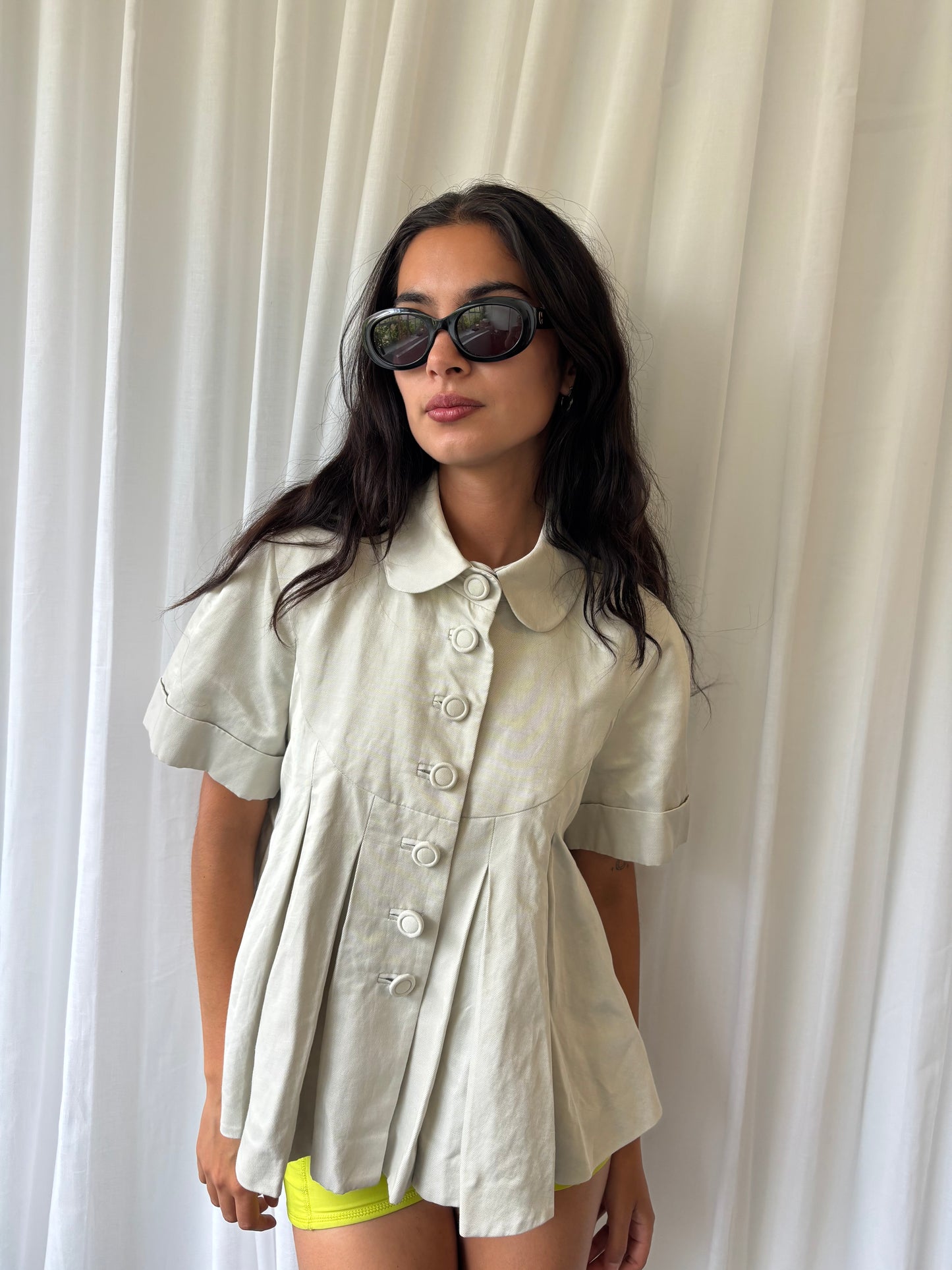 Ted Baker Beige Short Sleeve Jacket