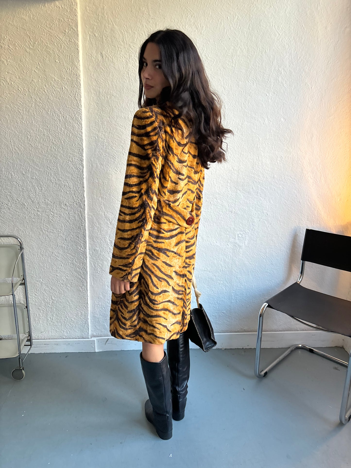 Tara Jarmon Tiger Print Coat