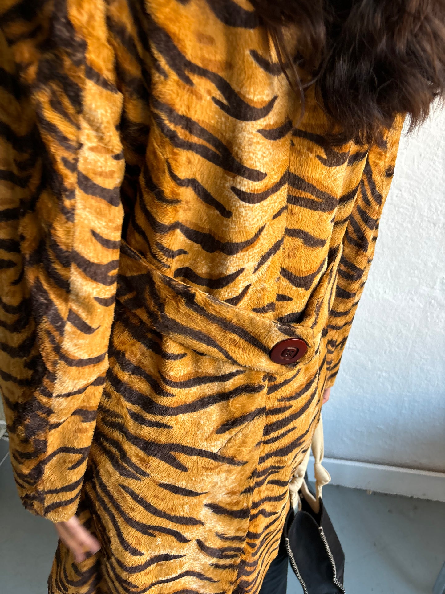 Tara Jarmon Tiger Print Coat