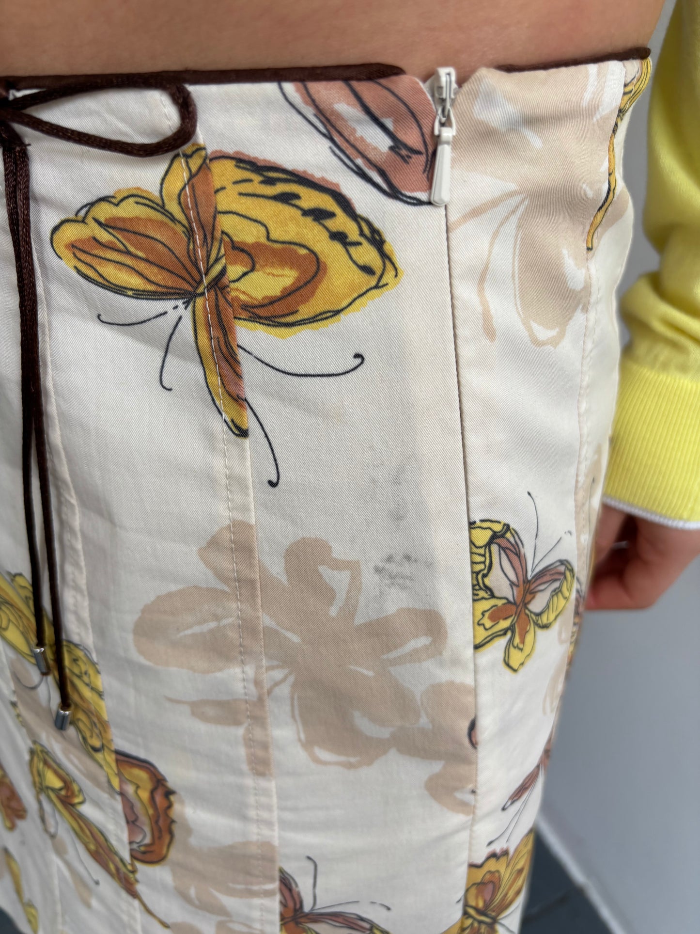 Karen Millen Butterfly Print Skirt