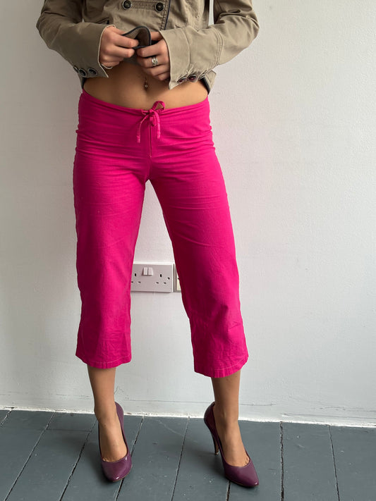 Vintage Hot Pink Capris