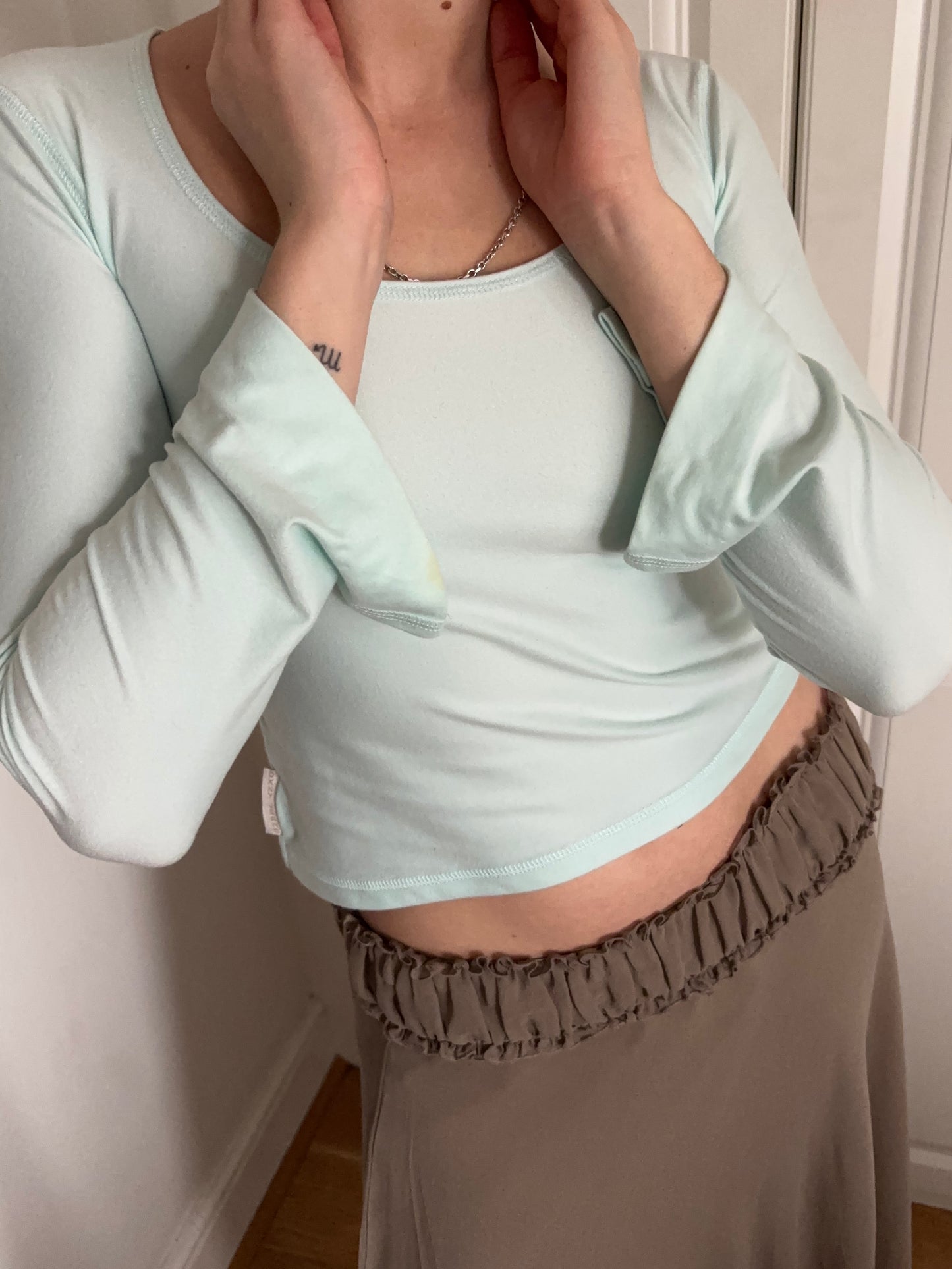 DKNY Mint Stretchy Top