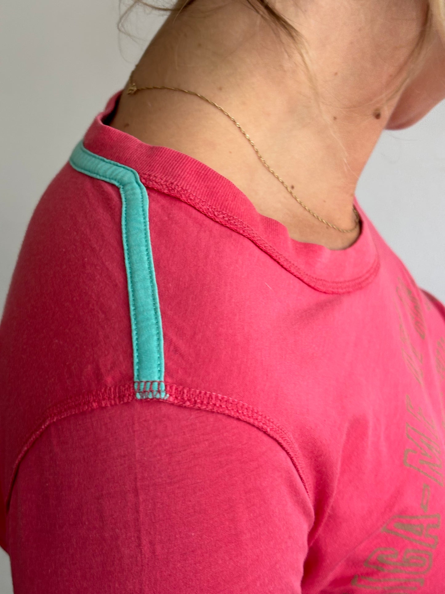 Diesel Pink Long Sleeve T-shirt