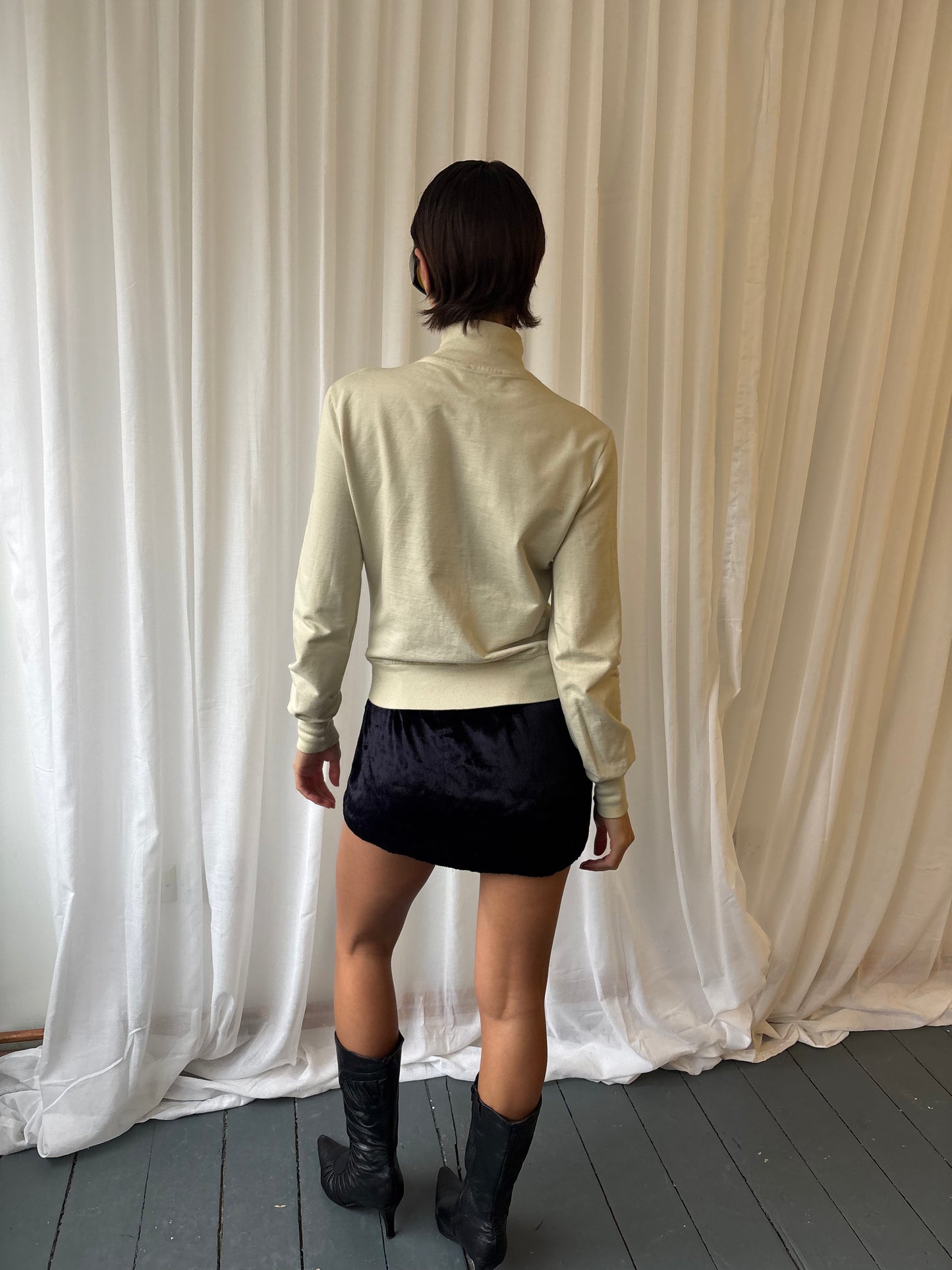 DKNY 90s Navy Mini Skirt