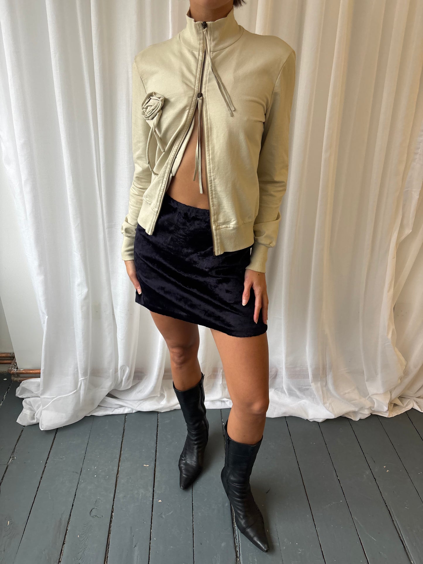 DKNY 90s Navy Mini Skirt