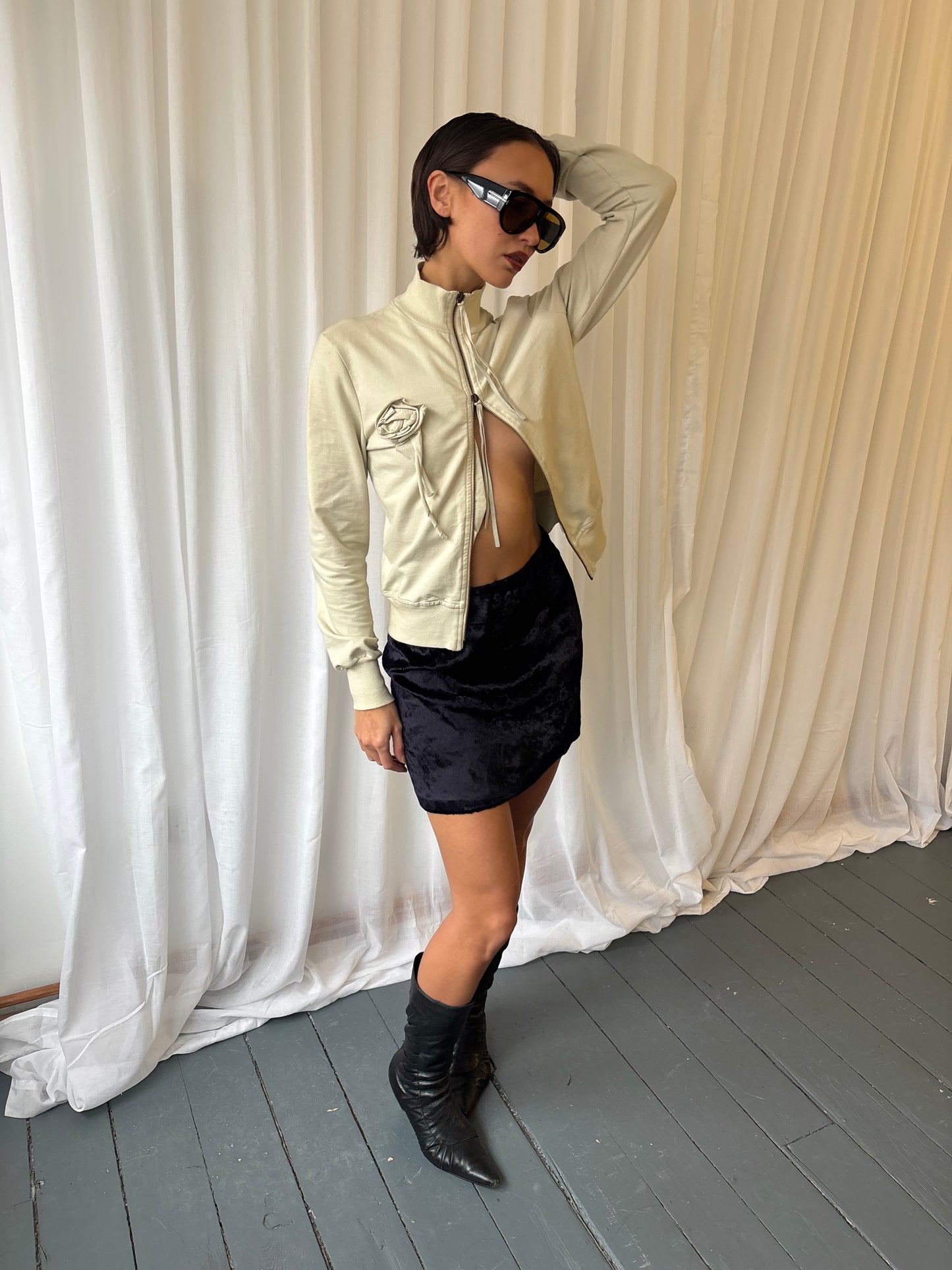 DKNY 90s Navy Mini Skirt