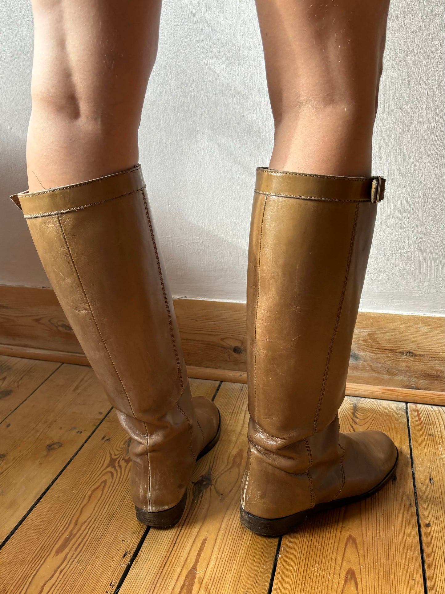 Marni Leather Riding Boots