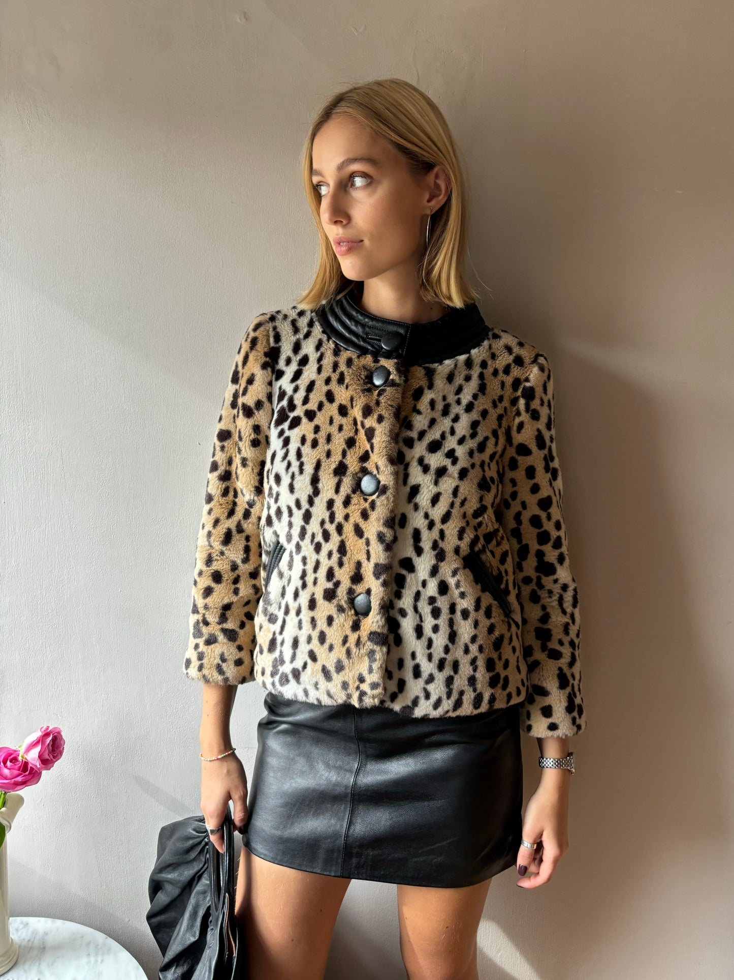 See By Chloé Cheetah Print Jacket