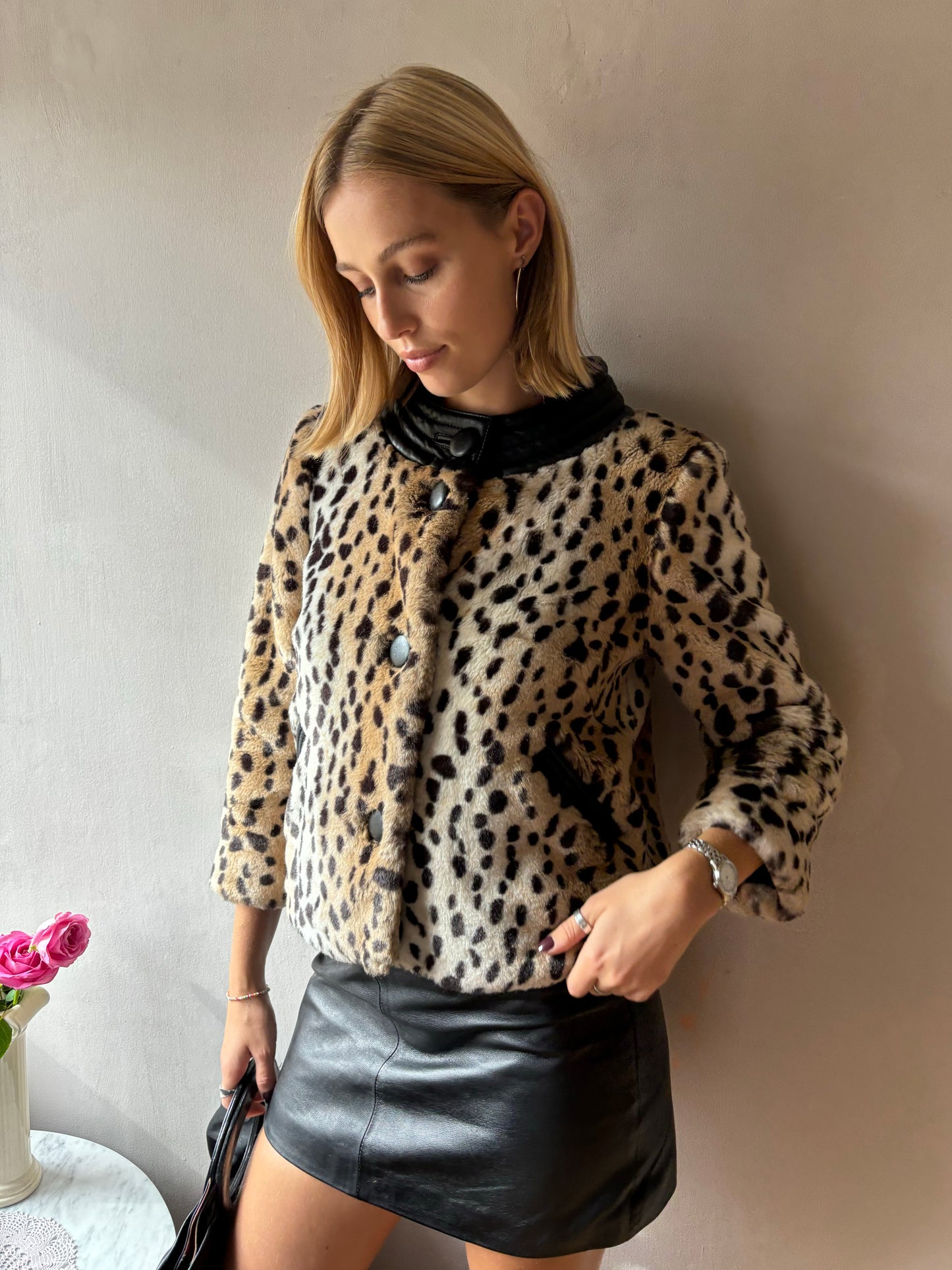 See By Chloé Cheetah Print Jacket