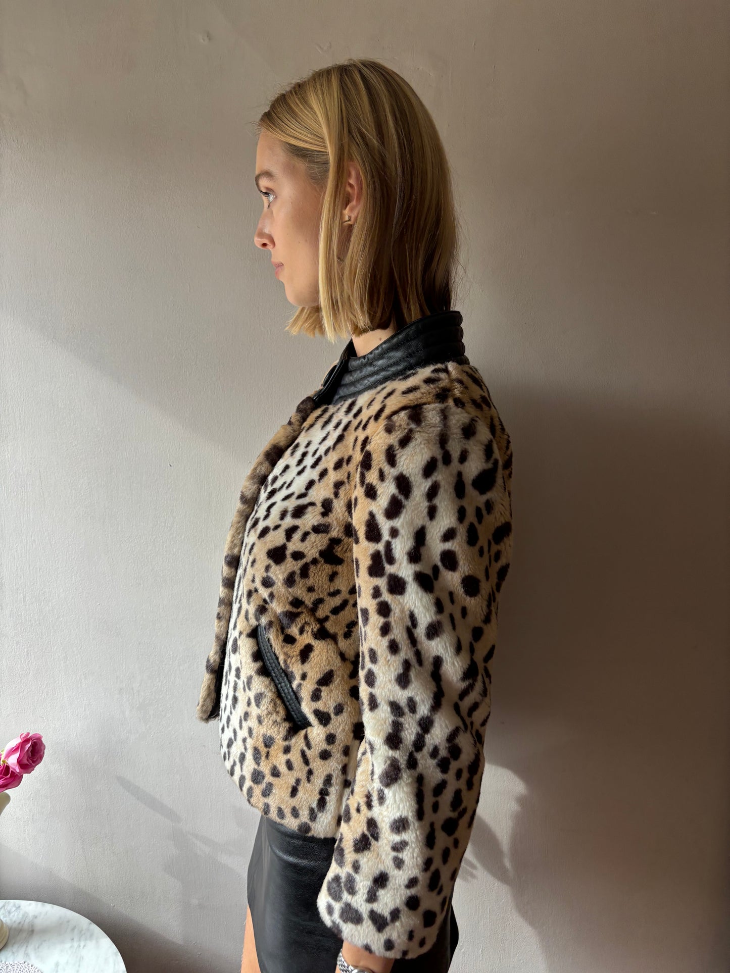 See By Chloé Cheetah Print Jacket