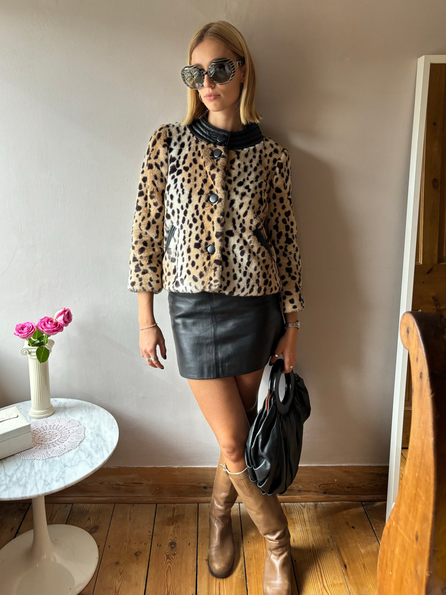 See By Chloé Cheetah Print Jacket