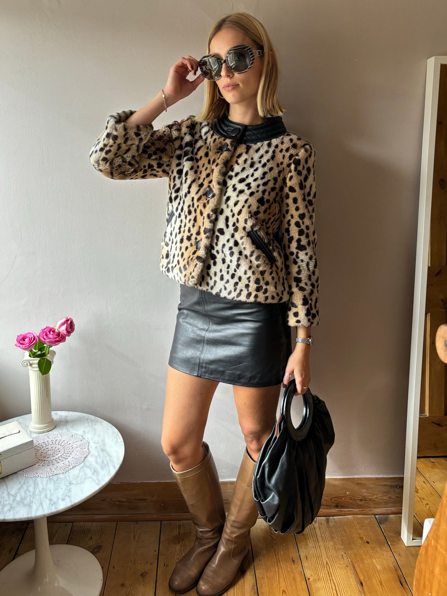 See By Chloé Cheetah Print Jacket