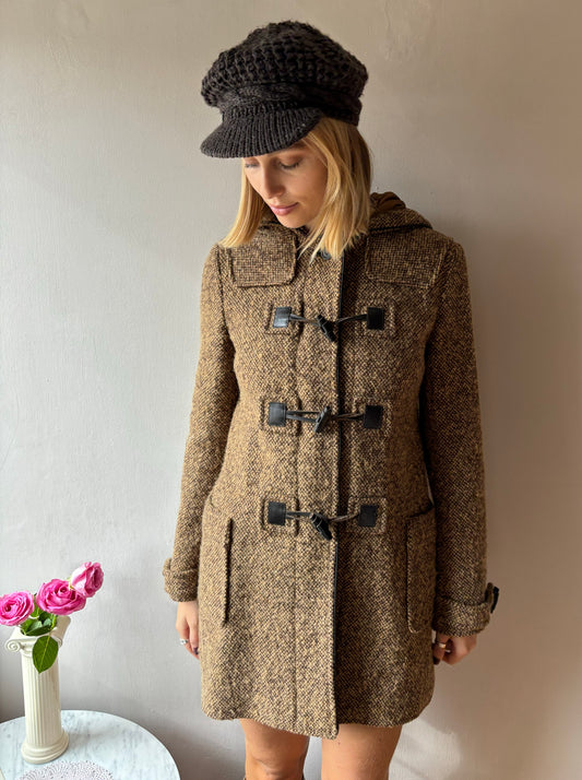 Miu Miu Tweed Duffle Coat