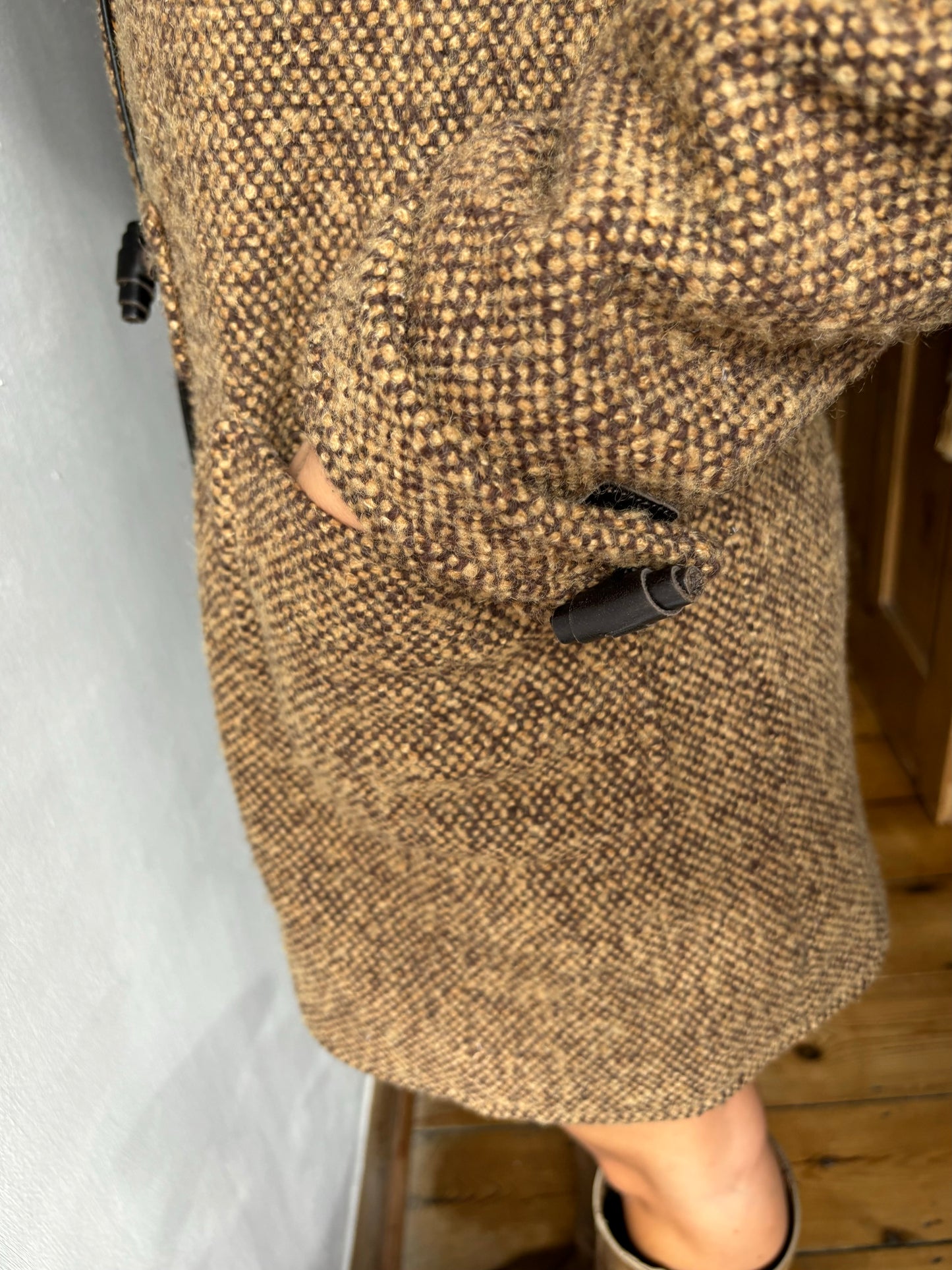 Miu Miu Tweed Duffle Coat