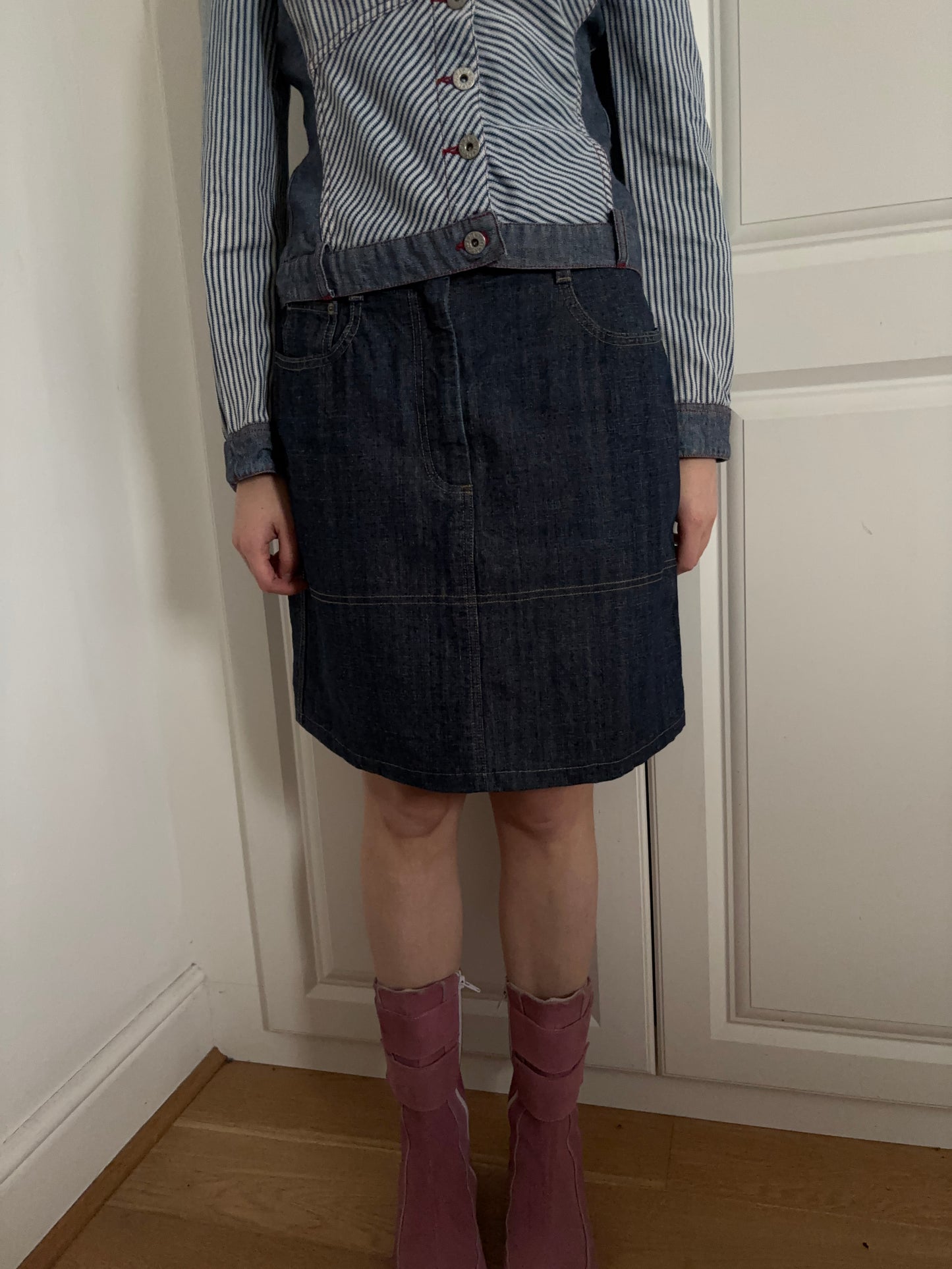 Vintage Denim Skirt