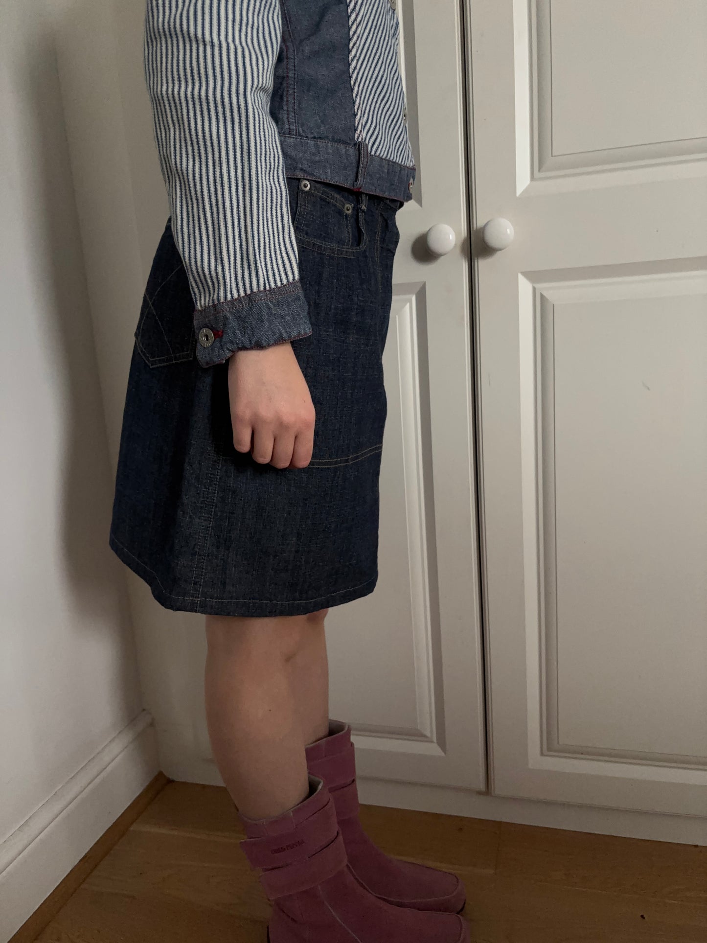 Vintage Denim Skirt