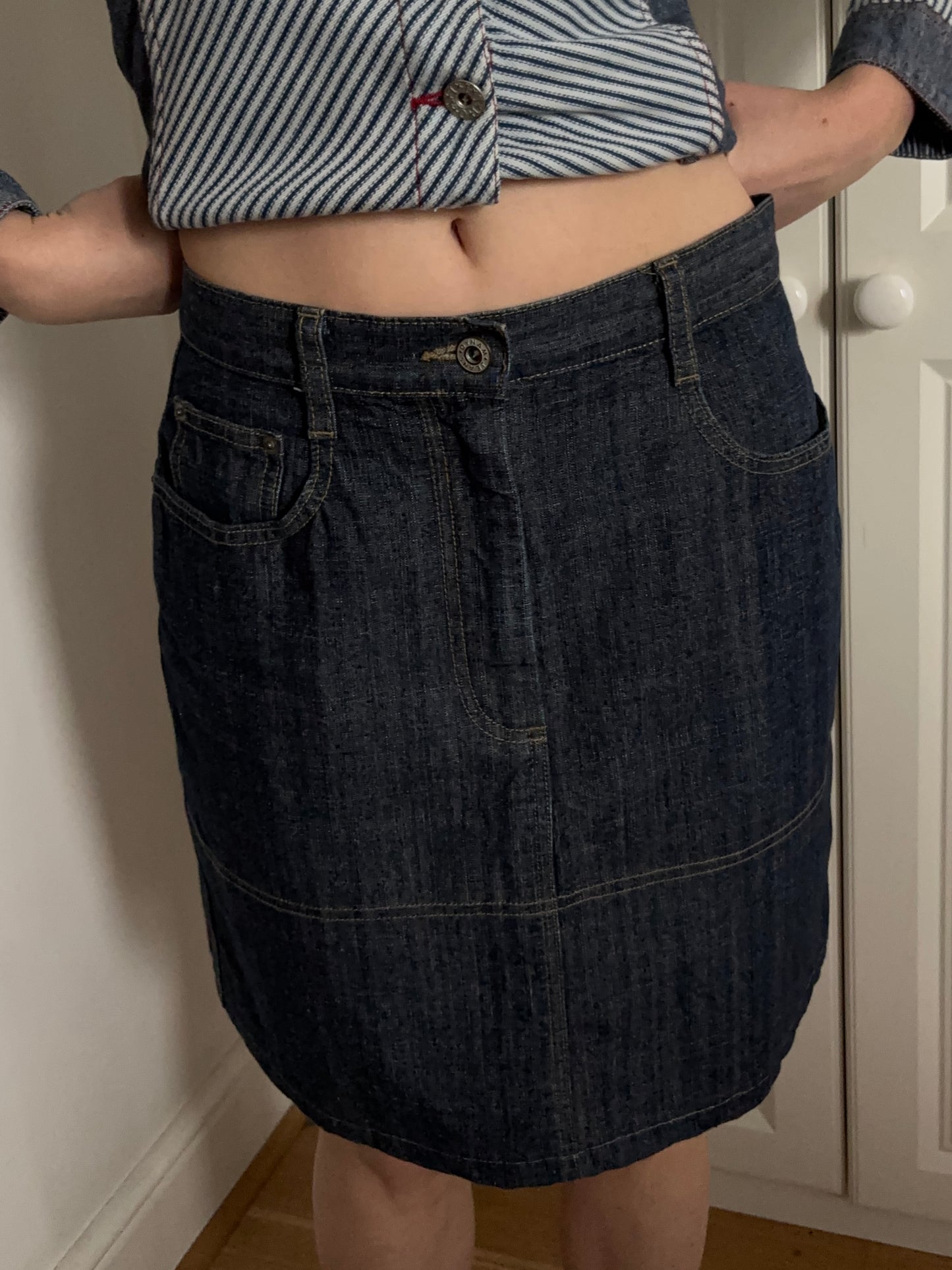 Vintage Denim Skirt