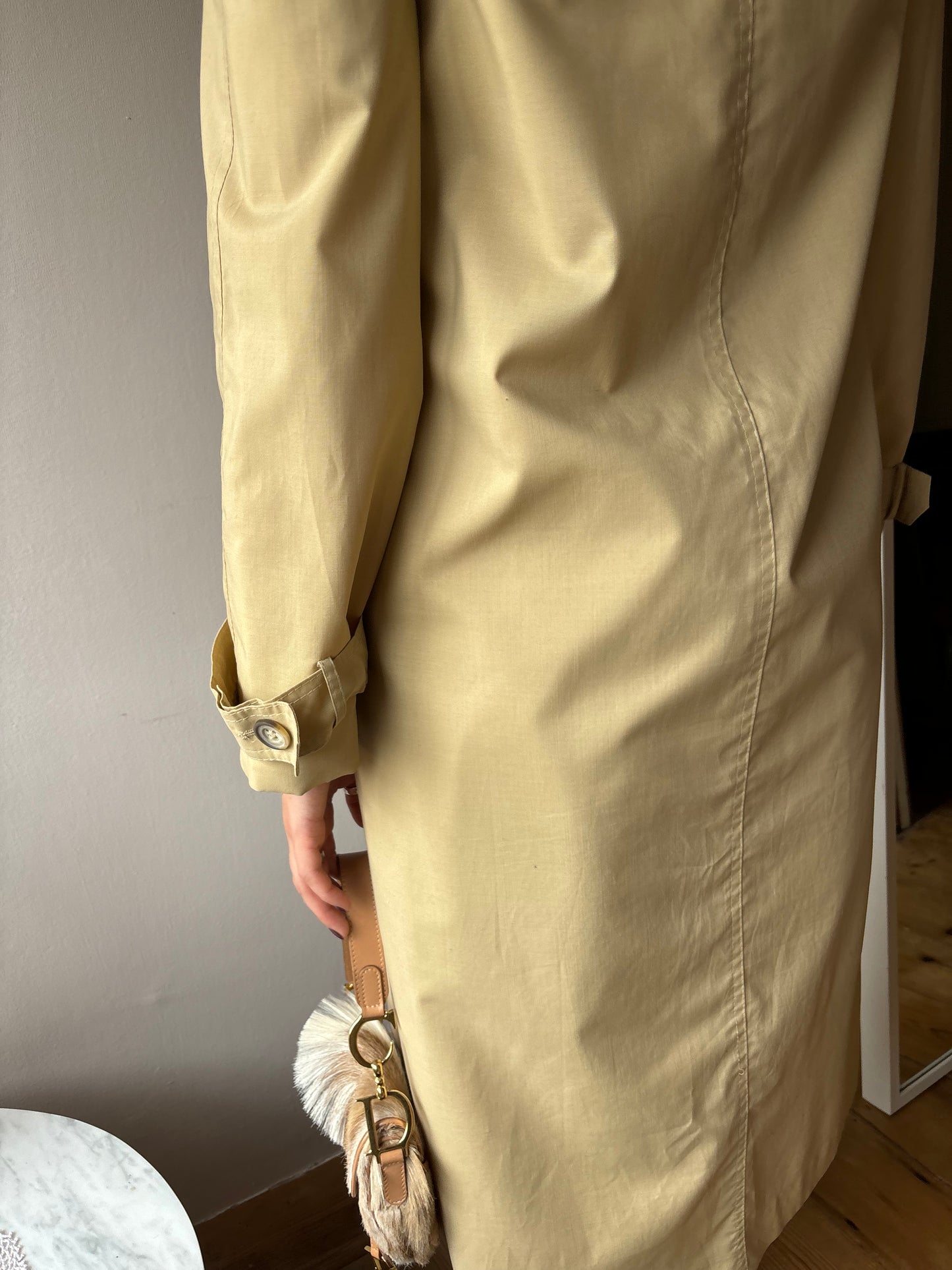 Vintage Camel Trench Coat