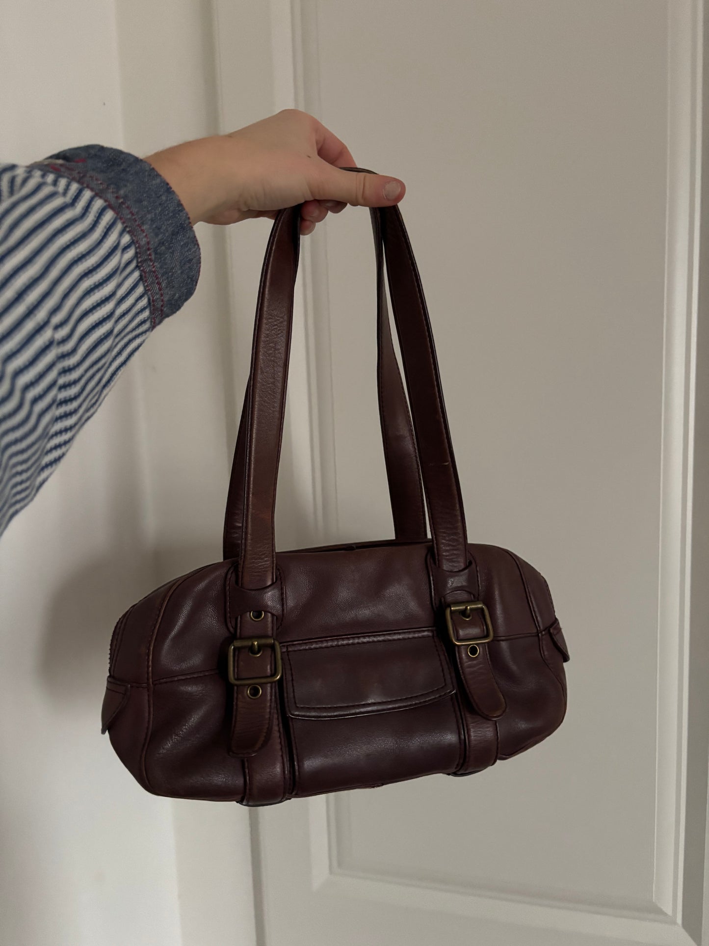 Marc Jacobs Plum Leather Bag