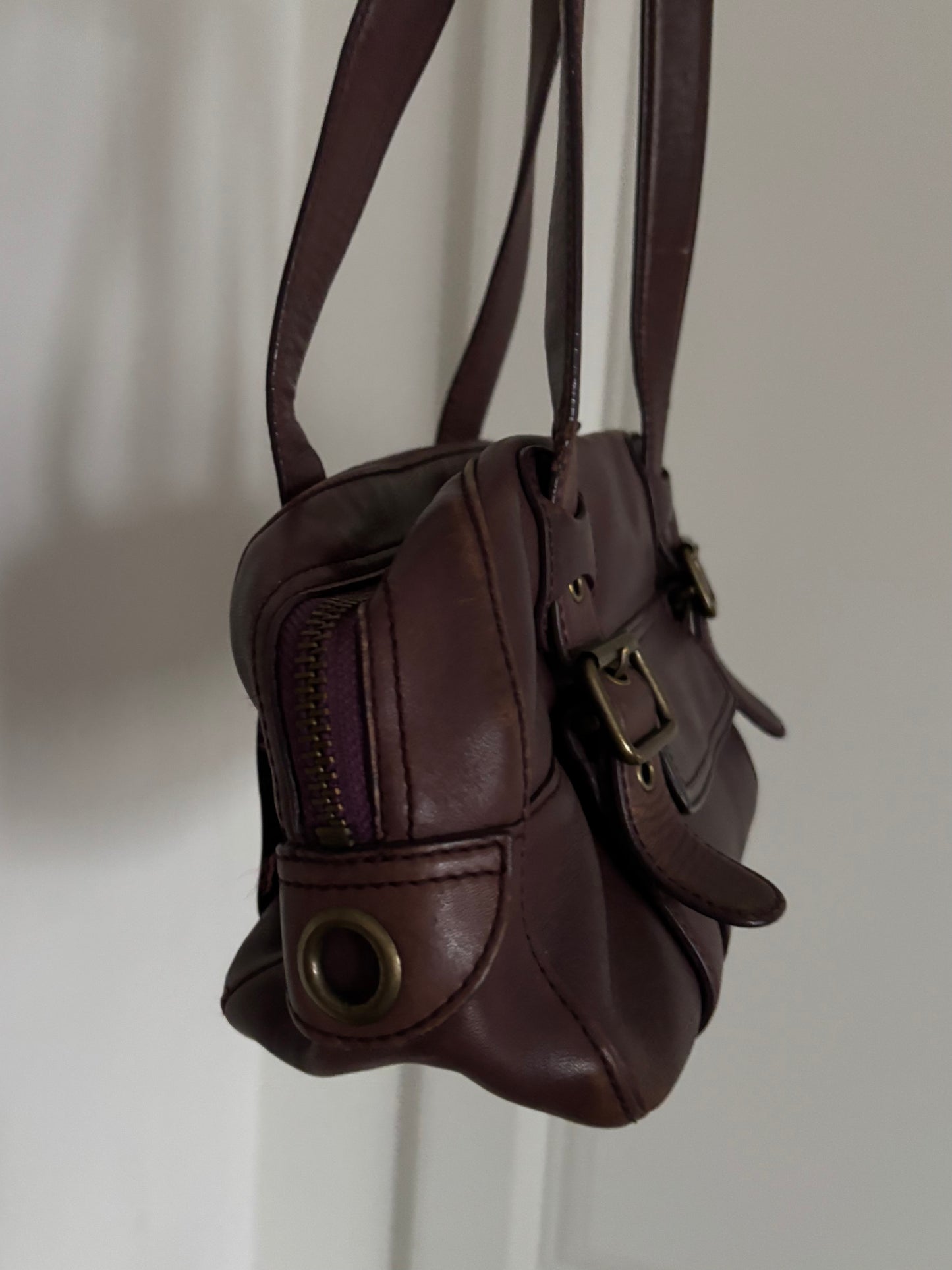 Marc Jacobs Plum Leather Bag