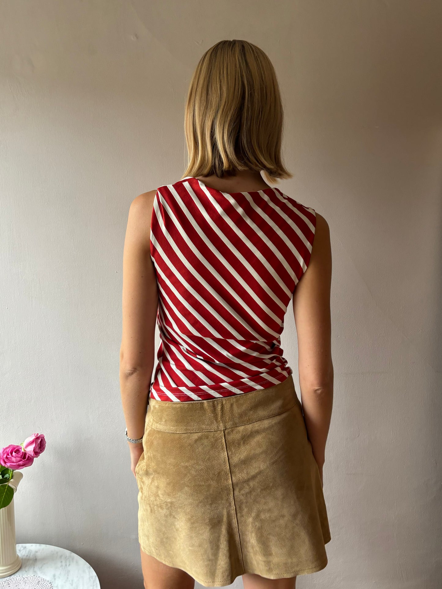 Gianfranco Ferré Red Stripe Top