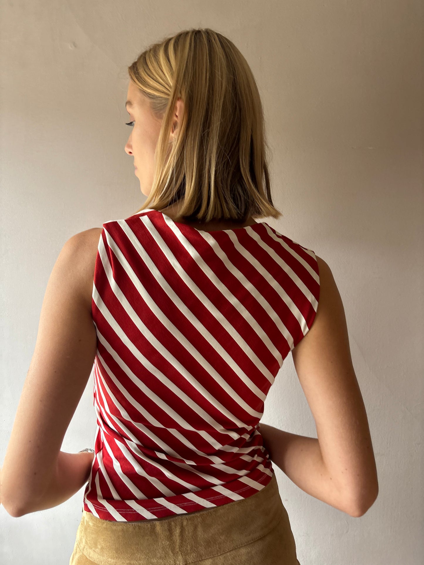 Gianfranco Ferré Red Stripe Top