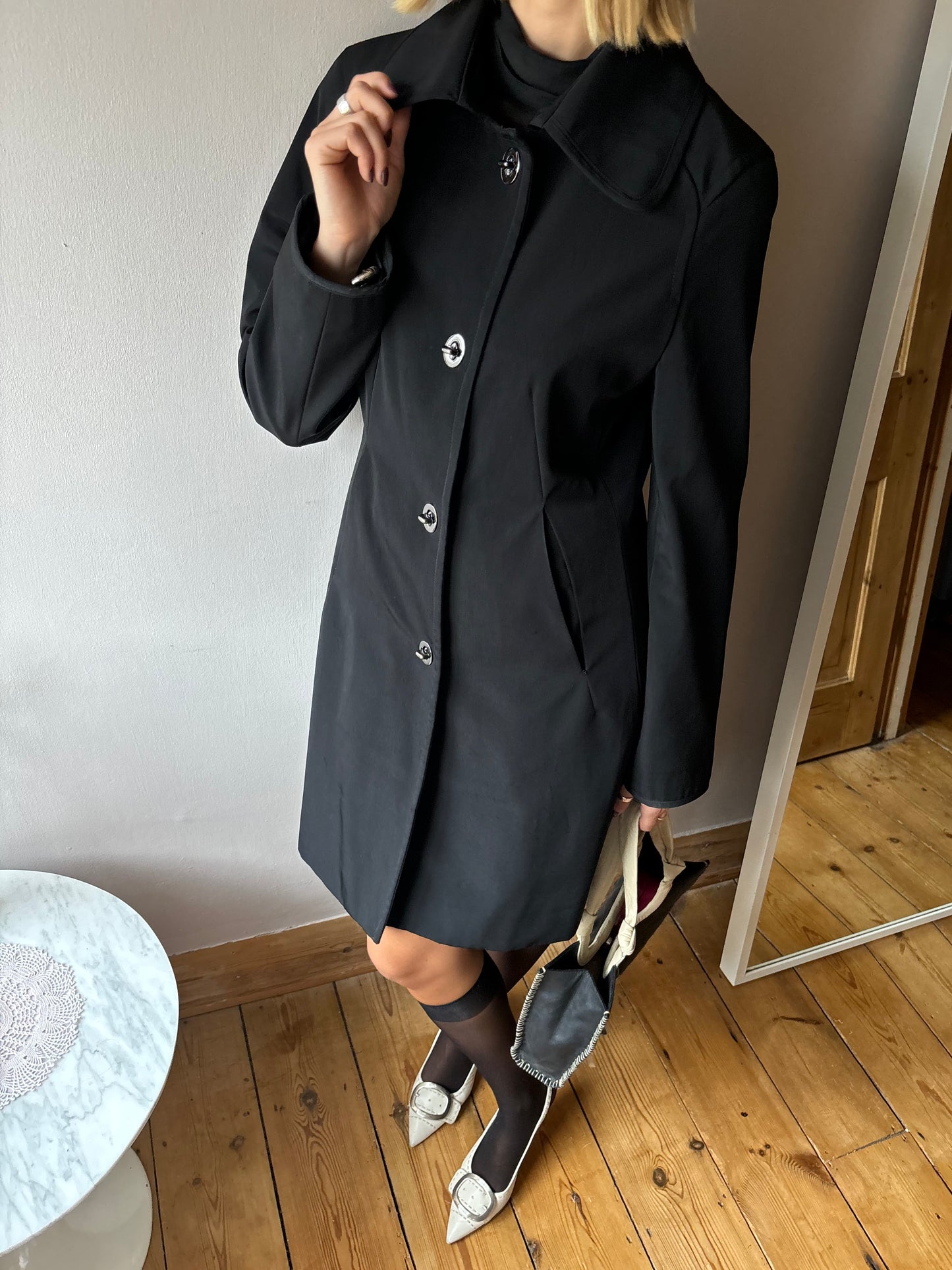 Anne Klein Black Coat