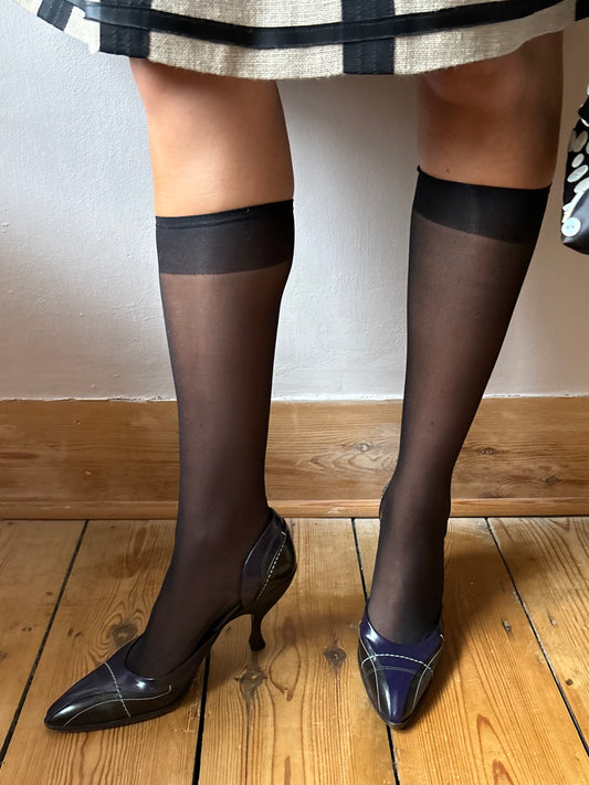 Prada Leather Kitten Heels