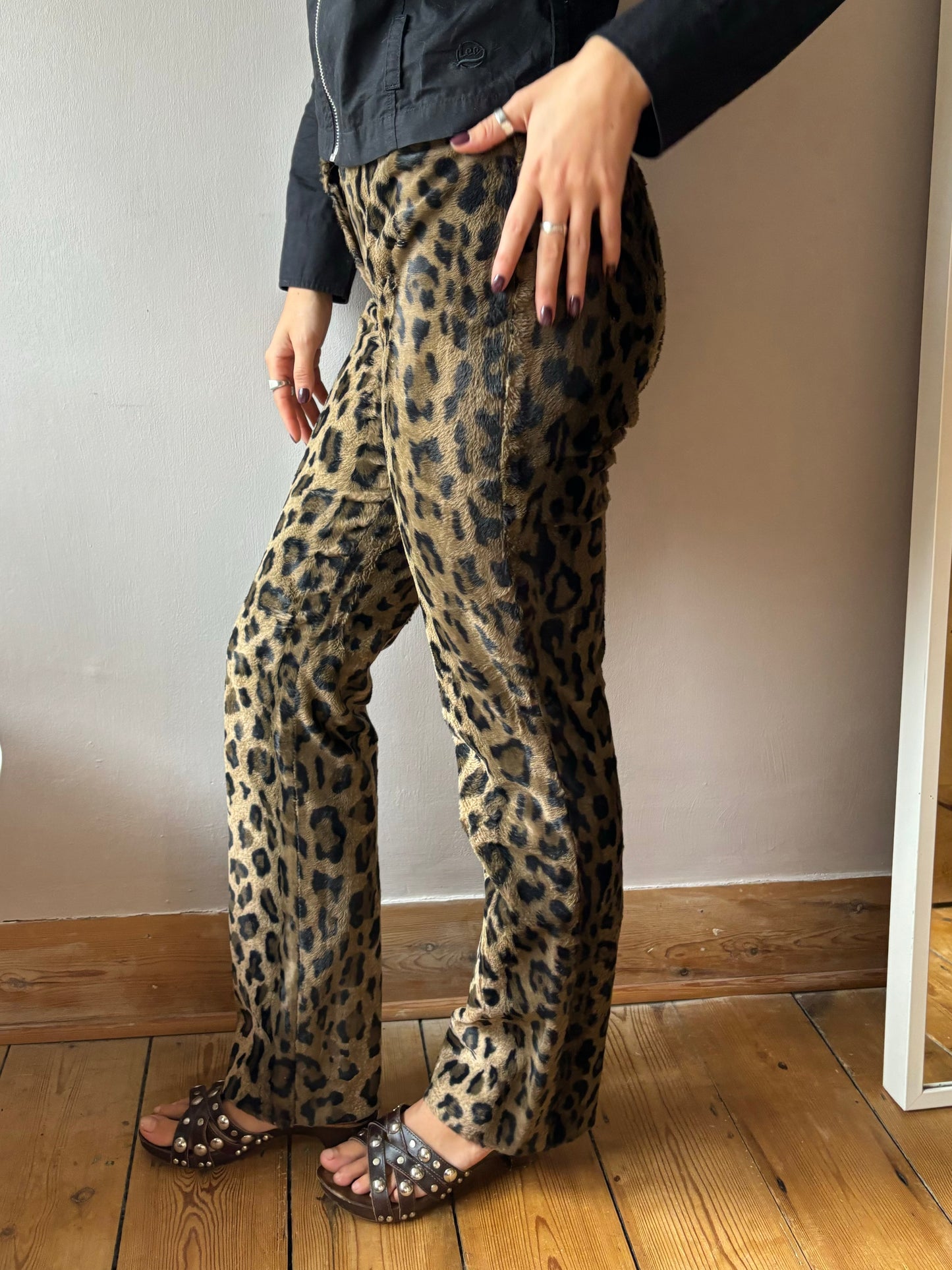 Karen Millen Leopard Trousers