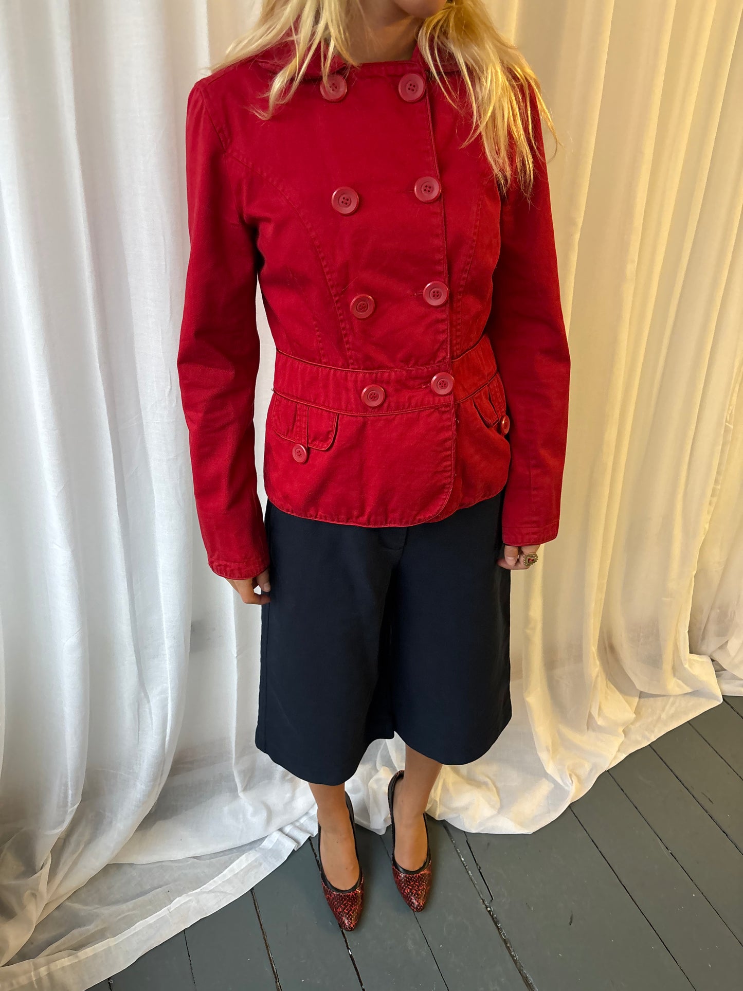 3.1 Phillip Lim Navy Culottes