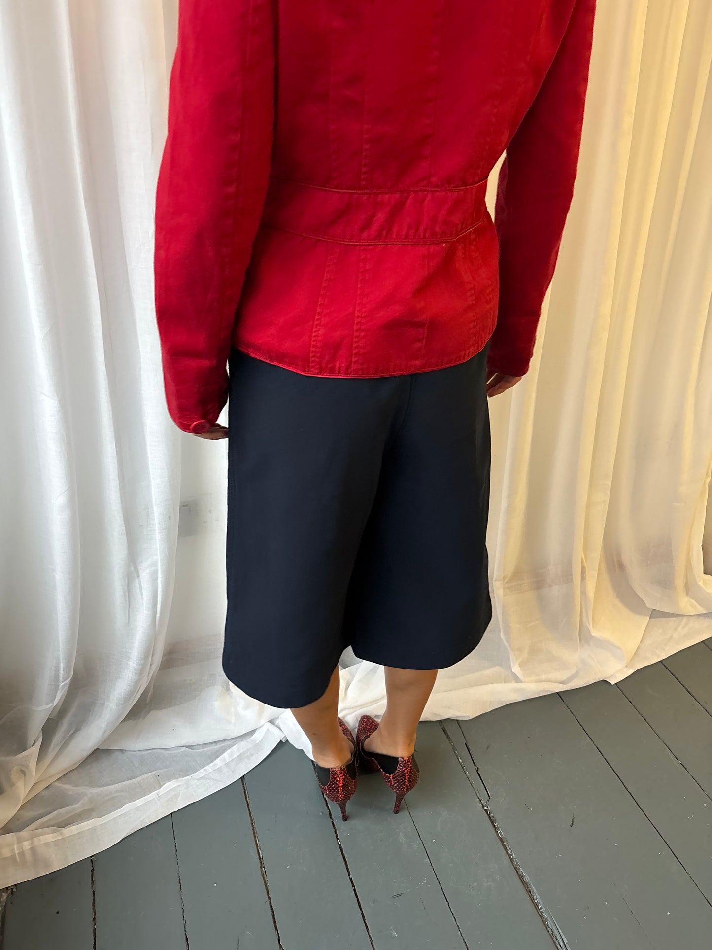 3.1 Phillip Lim Navy Culottes