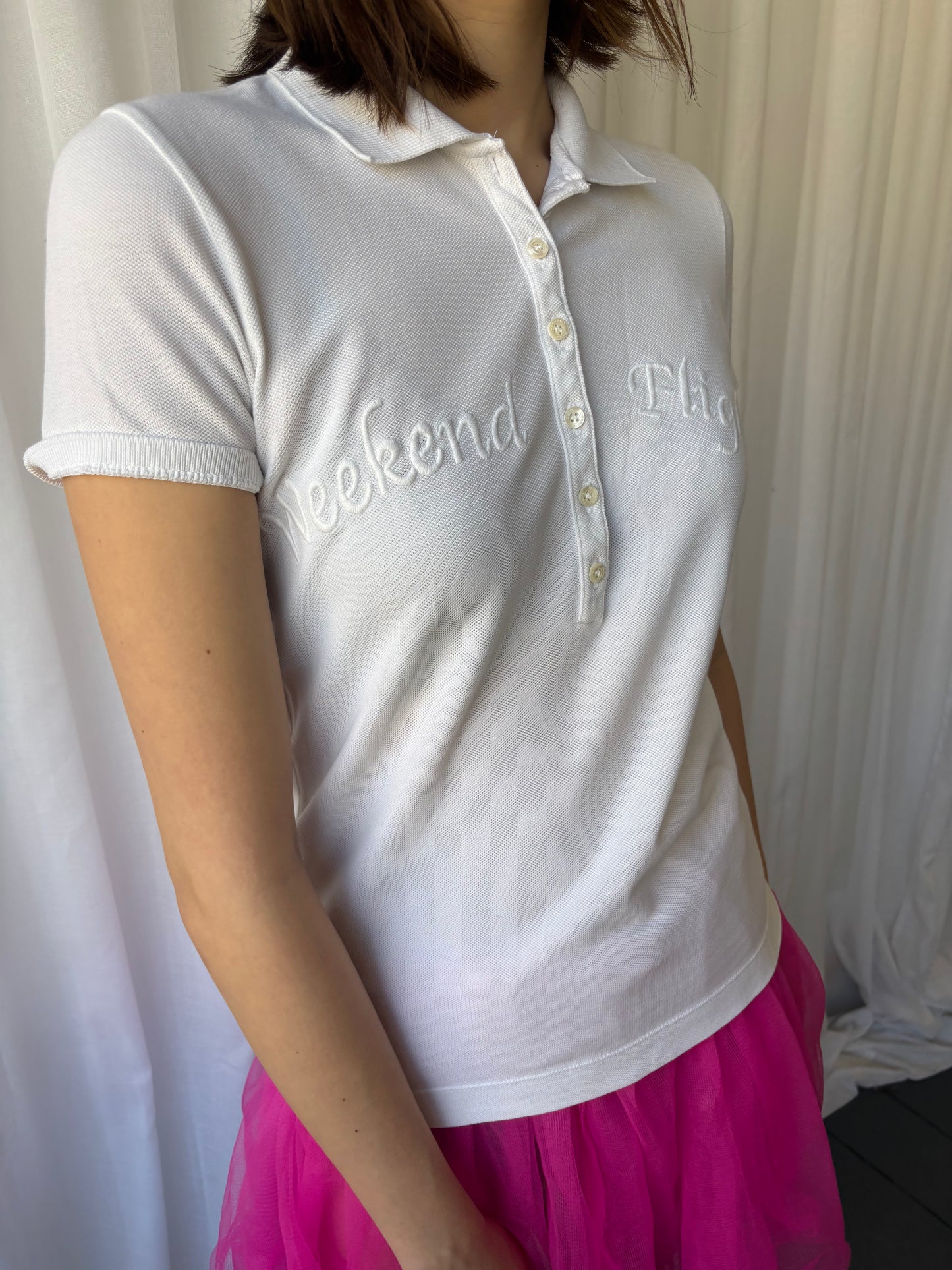 Max Mara White Polo Shirt