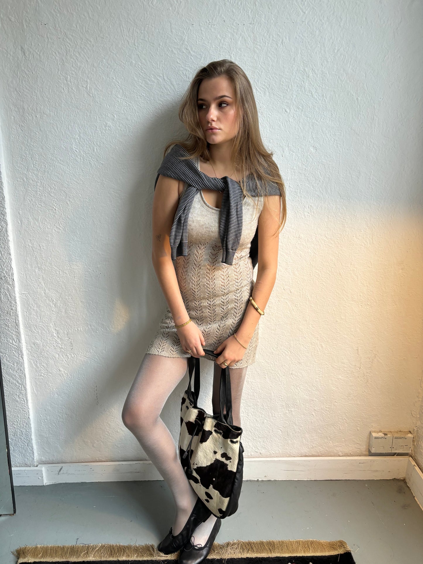 Intimissimi Beige Knit Dress